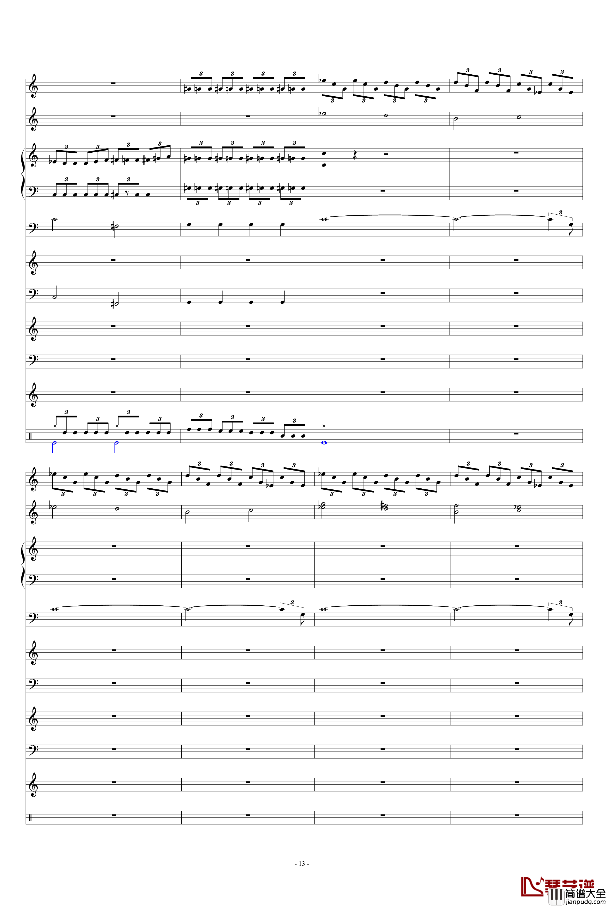 哭泣的死神钢琴谱_ss66993300