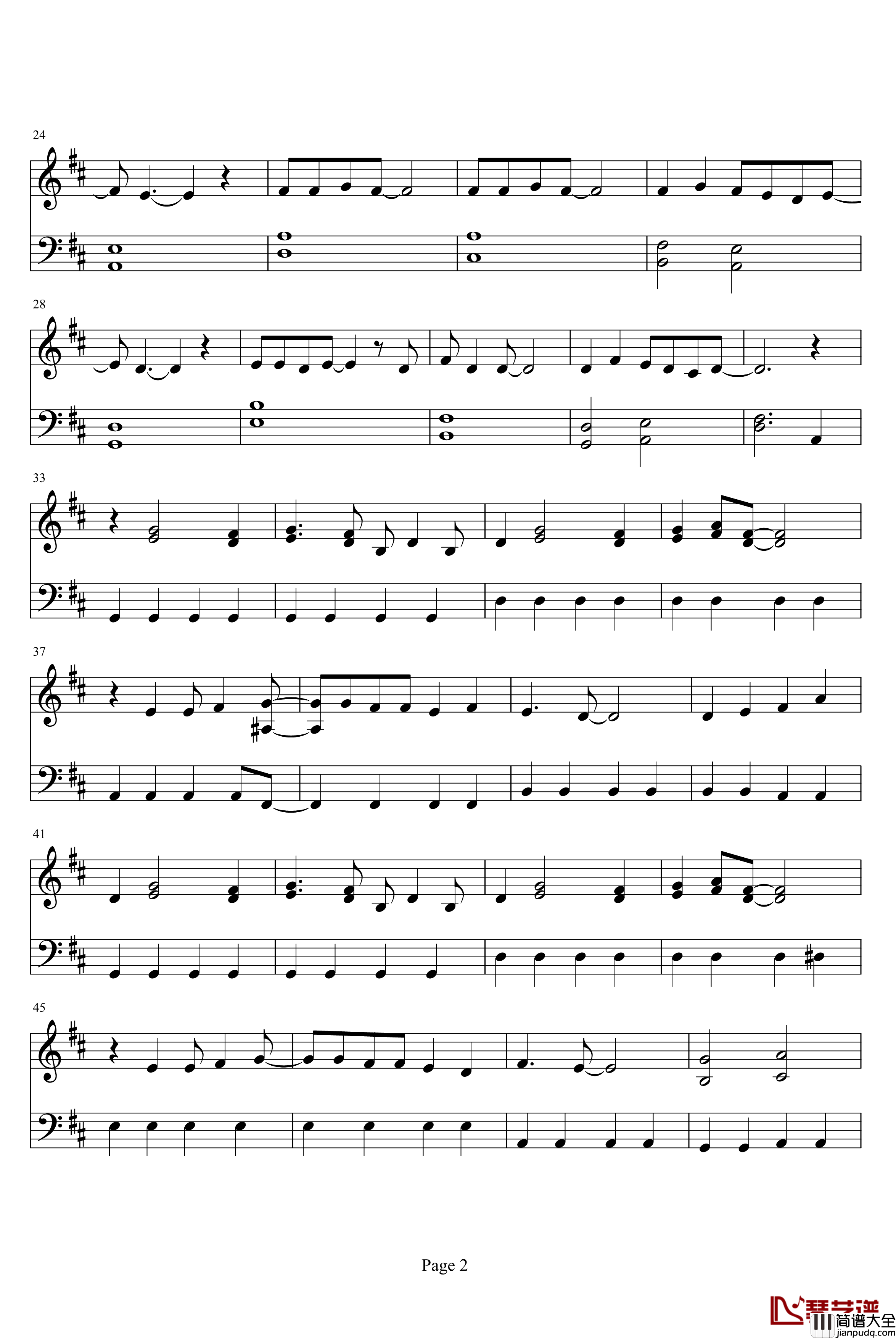 memories钢琴谱_海贼王_动漫影视