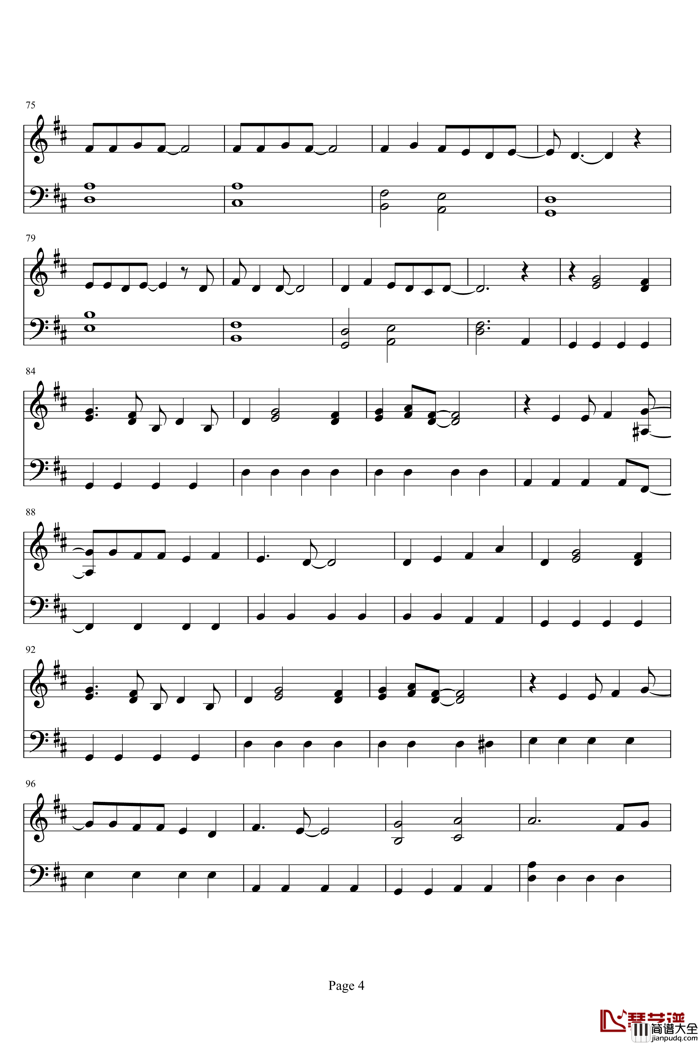 memories钢琴谱_海贼王_动漫影视