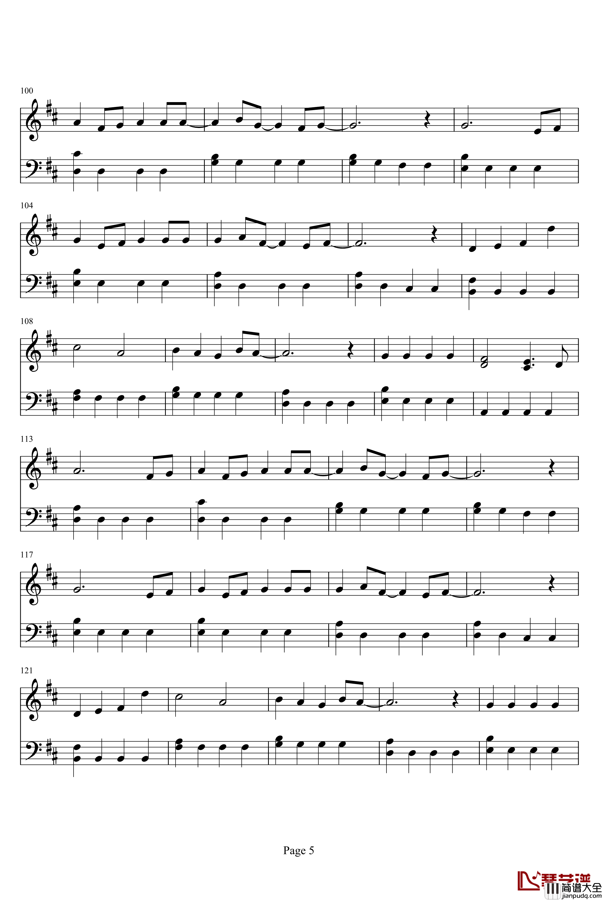 memories钢琴谱_海贼王_动漫影视