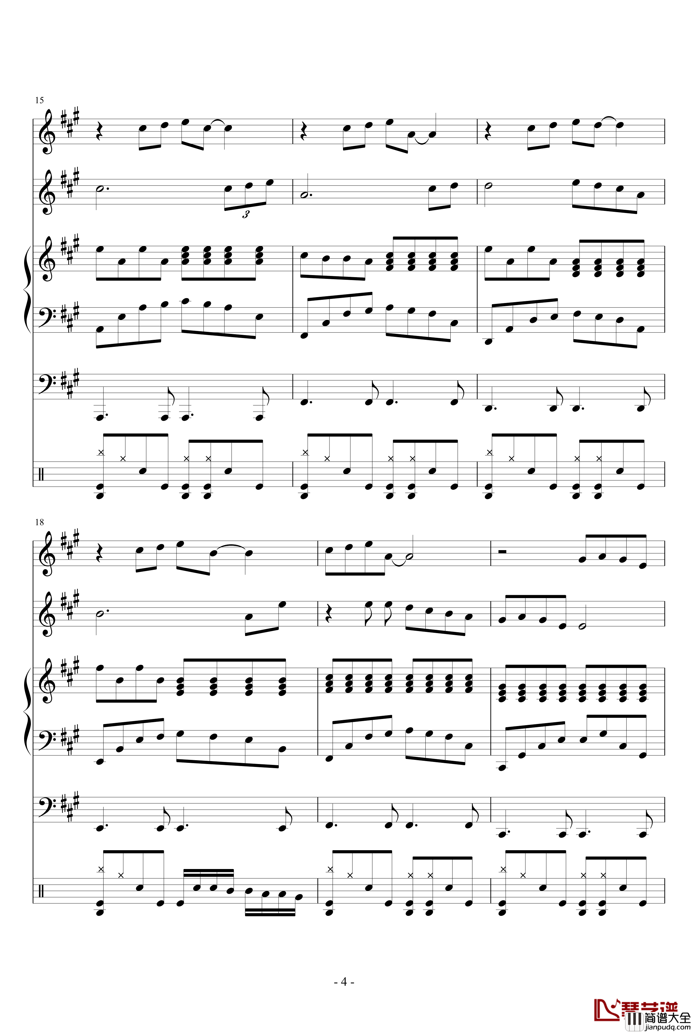 励志故事钢琴谱_血腥残阳