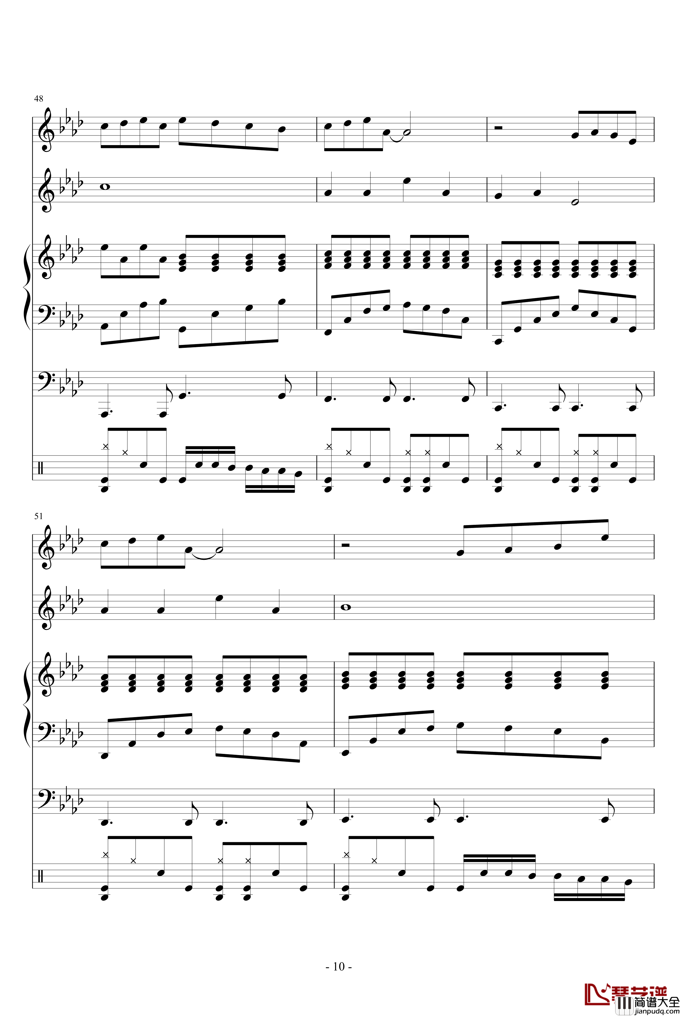 励志故事钢琴谱_血腥残阳