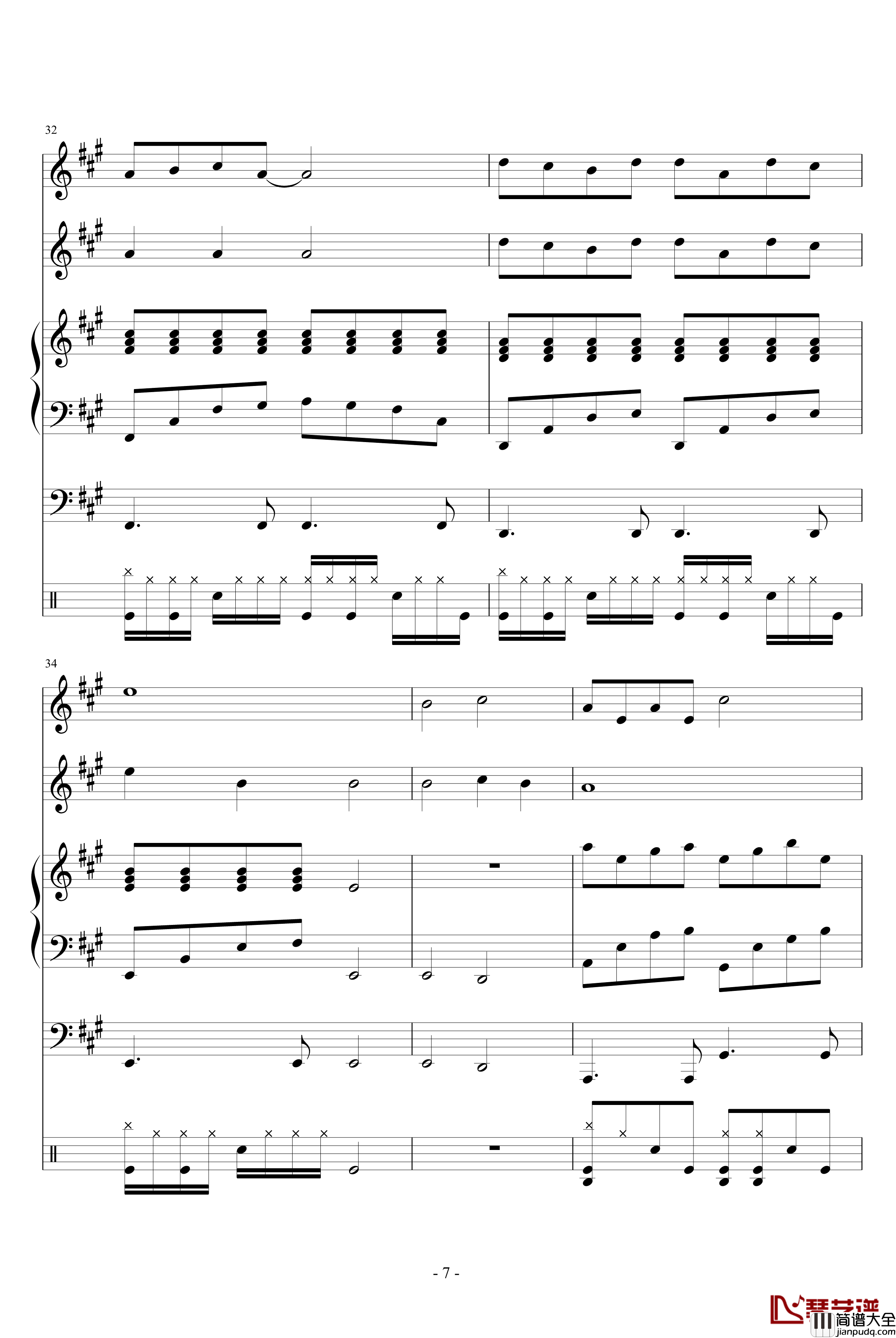 励志故事钢琴谱_血腥残阳