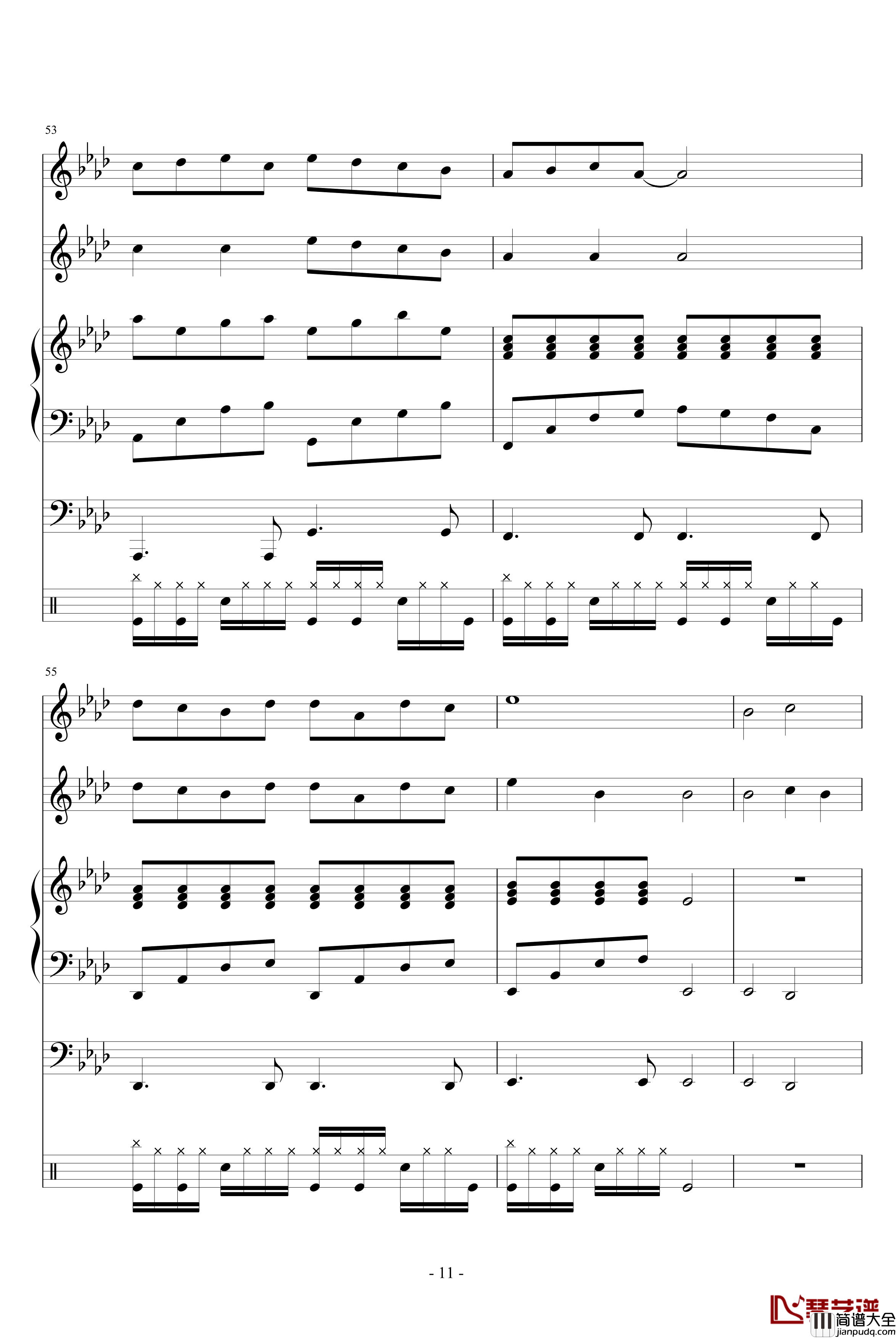 励志故事钢琴谱_血腥残阳