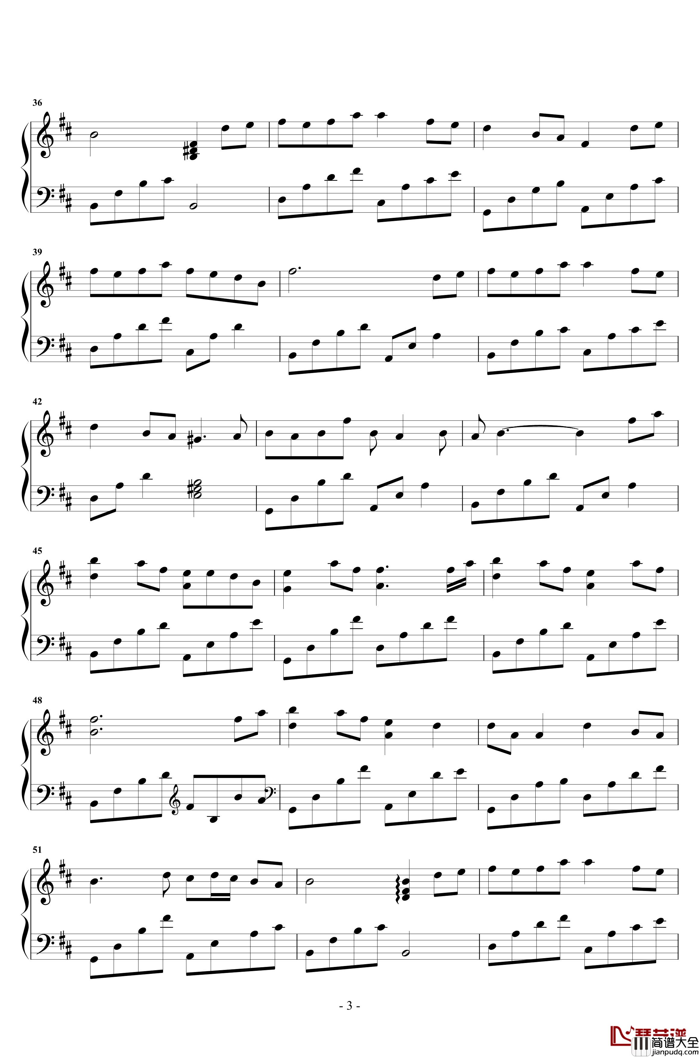 琴师钢琴谱_双笙