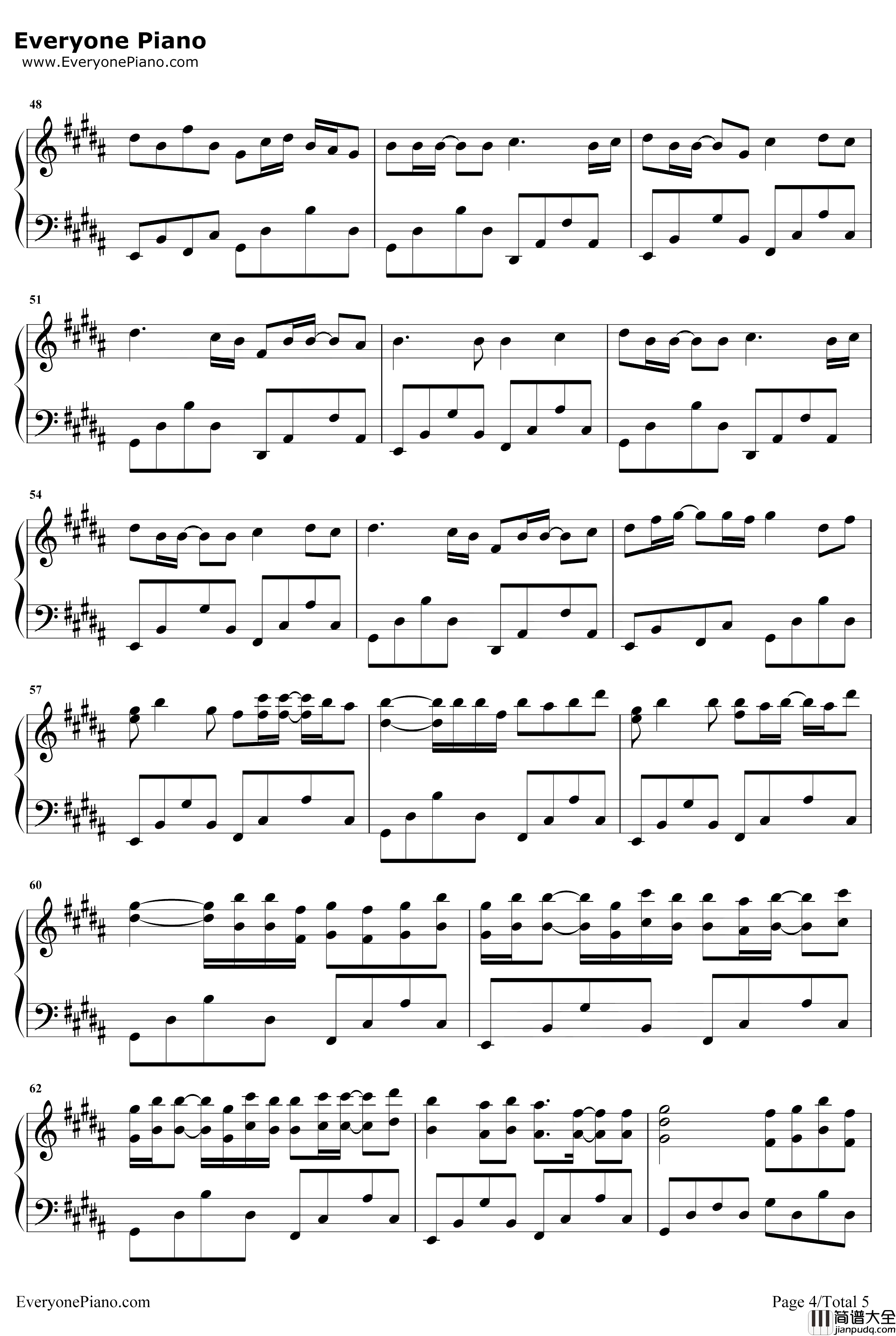 时光卷轴钢琴谱_双笙封茗囧菌_双笙和封茗囧菌