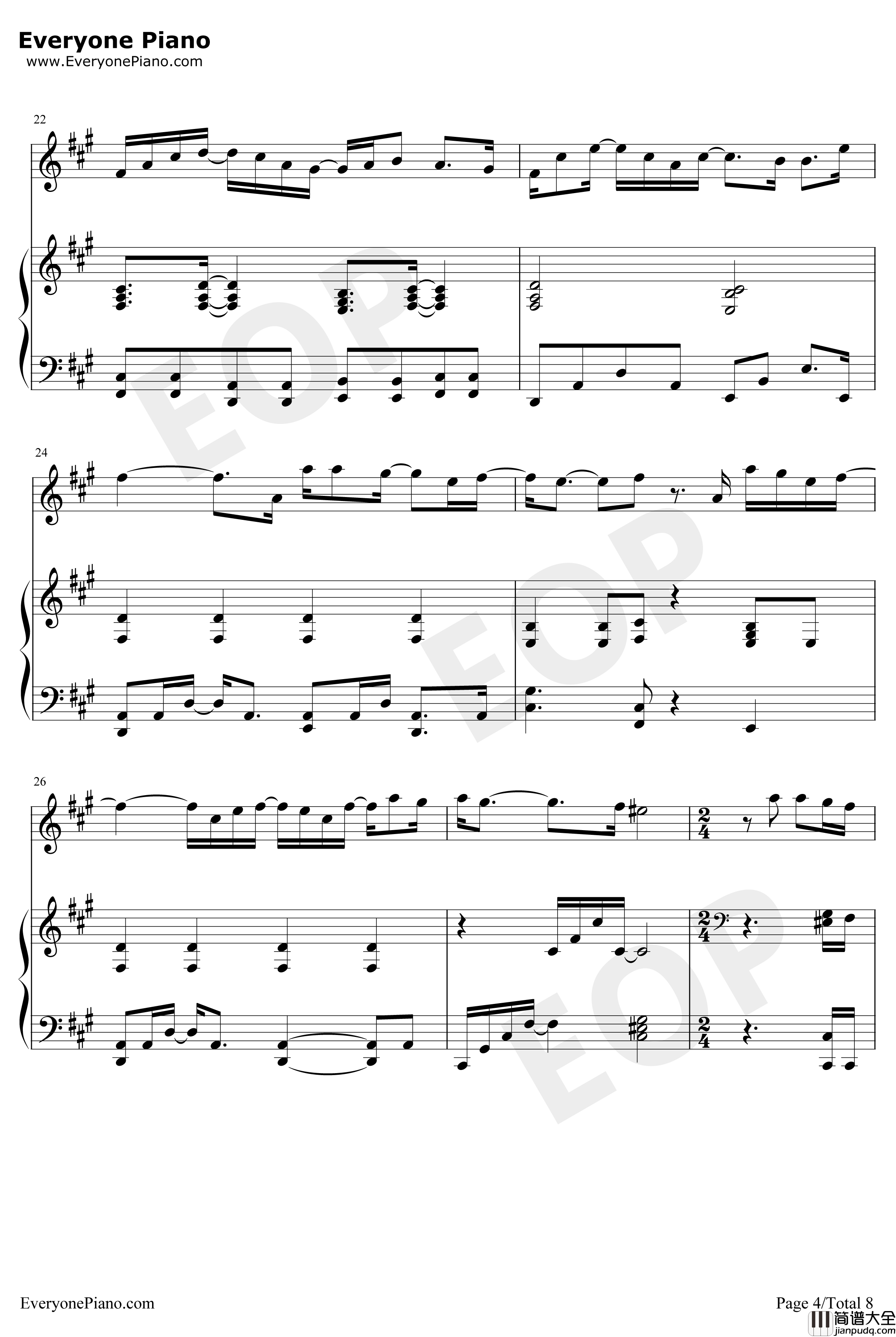 Speechless钢琴谱_AlanMenken_钢琴伴奏版_阿拉丁OST