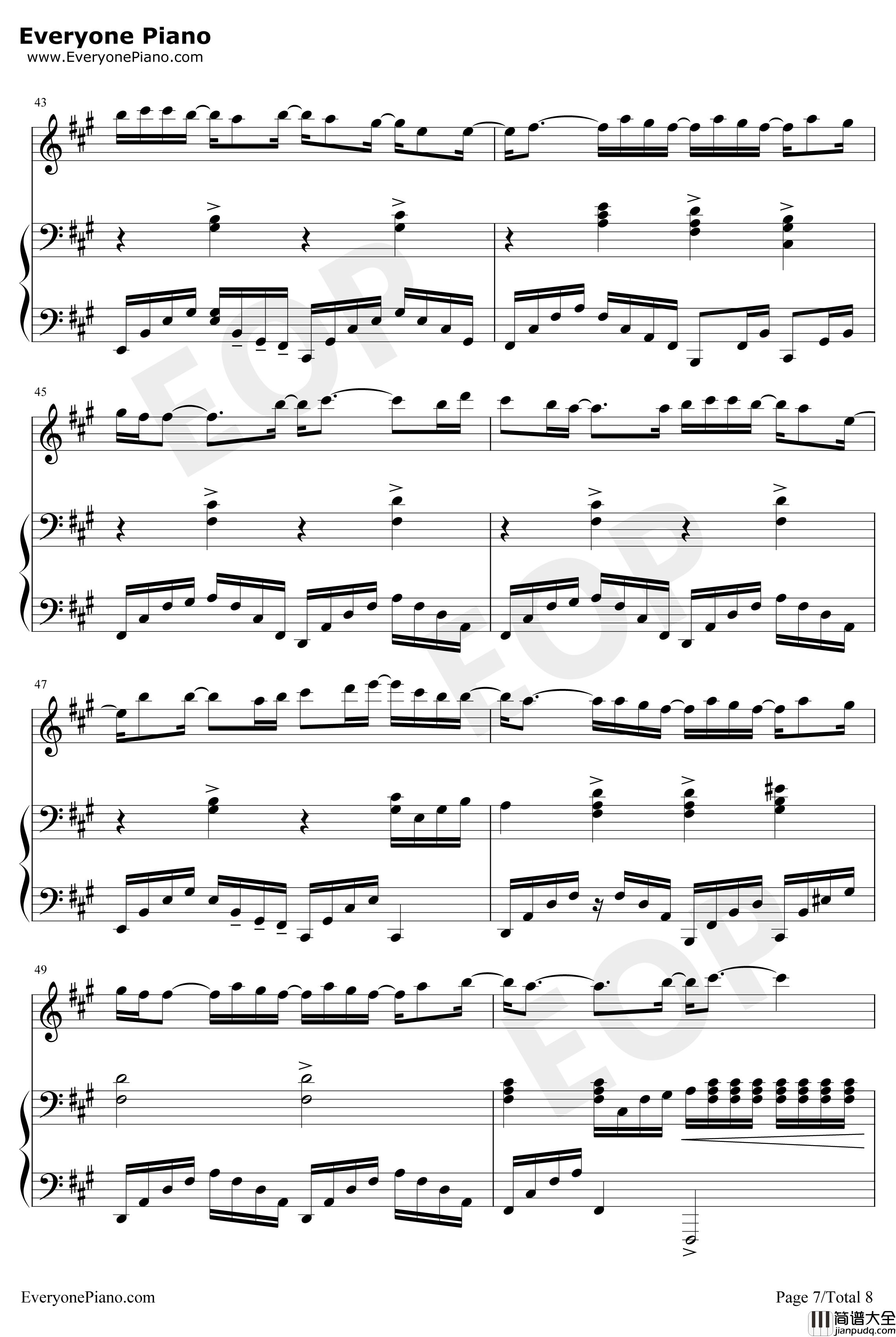 Speechless钢琴谱_AlanMenken_钢琴伴奏版_阿拉丁OST