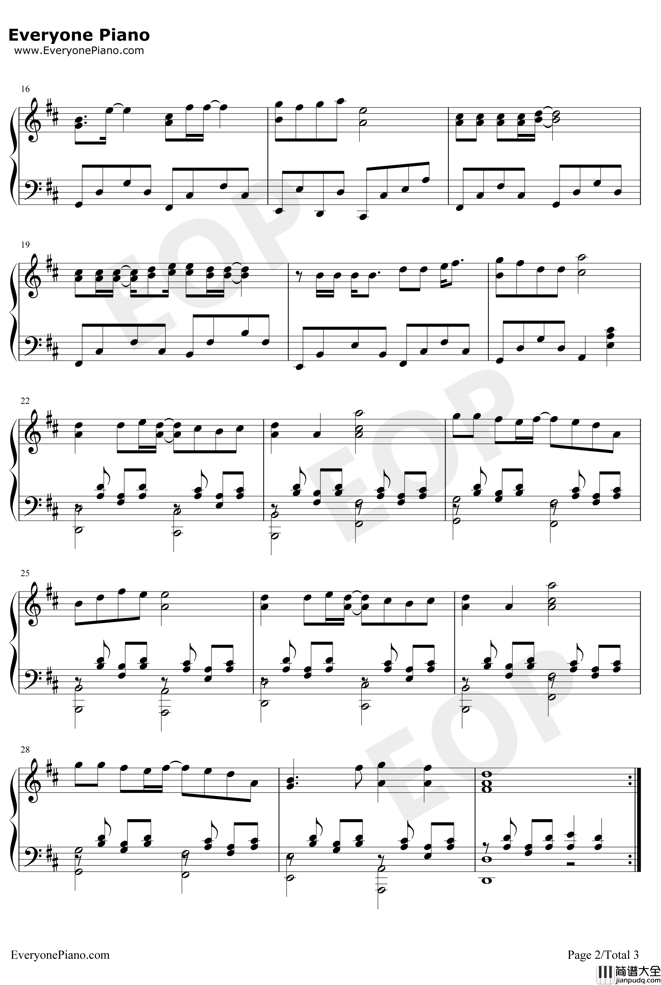 BOYS_BE_AMBITIOUS钢琴谱_三重野瞳_超魔神英雄传ED