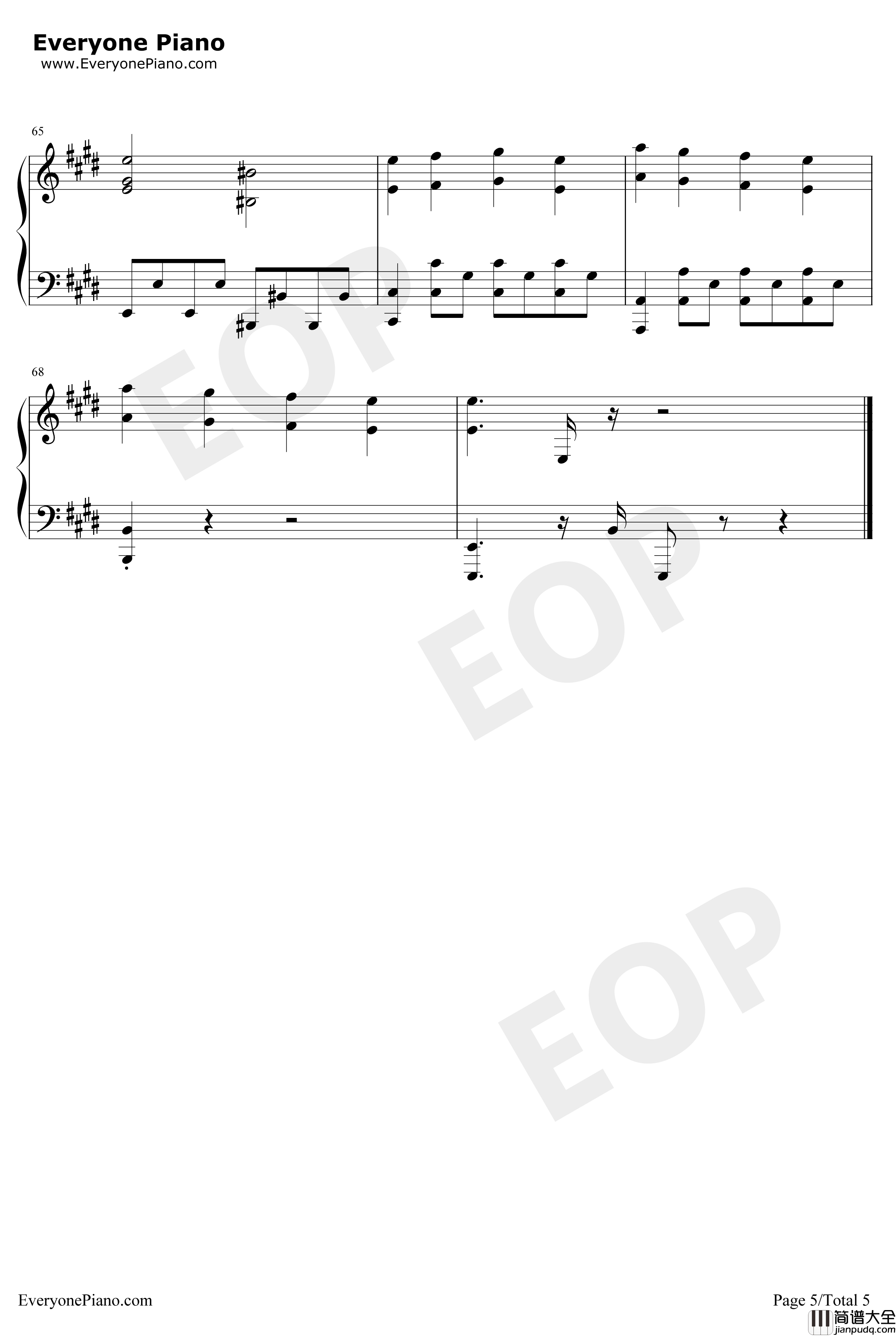 インフェルノ钢琴谱_Mrs.GREENAPPLE_炎炎消防队OP