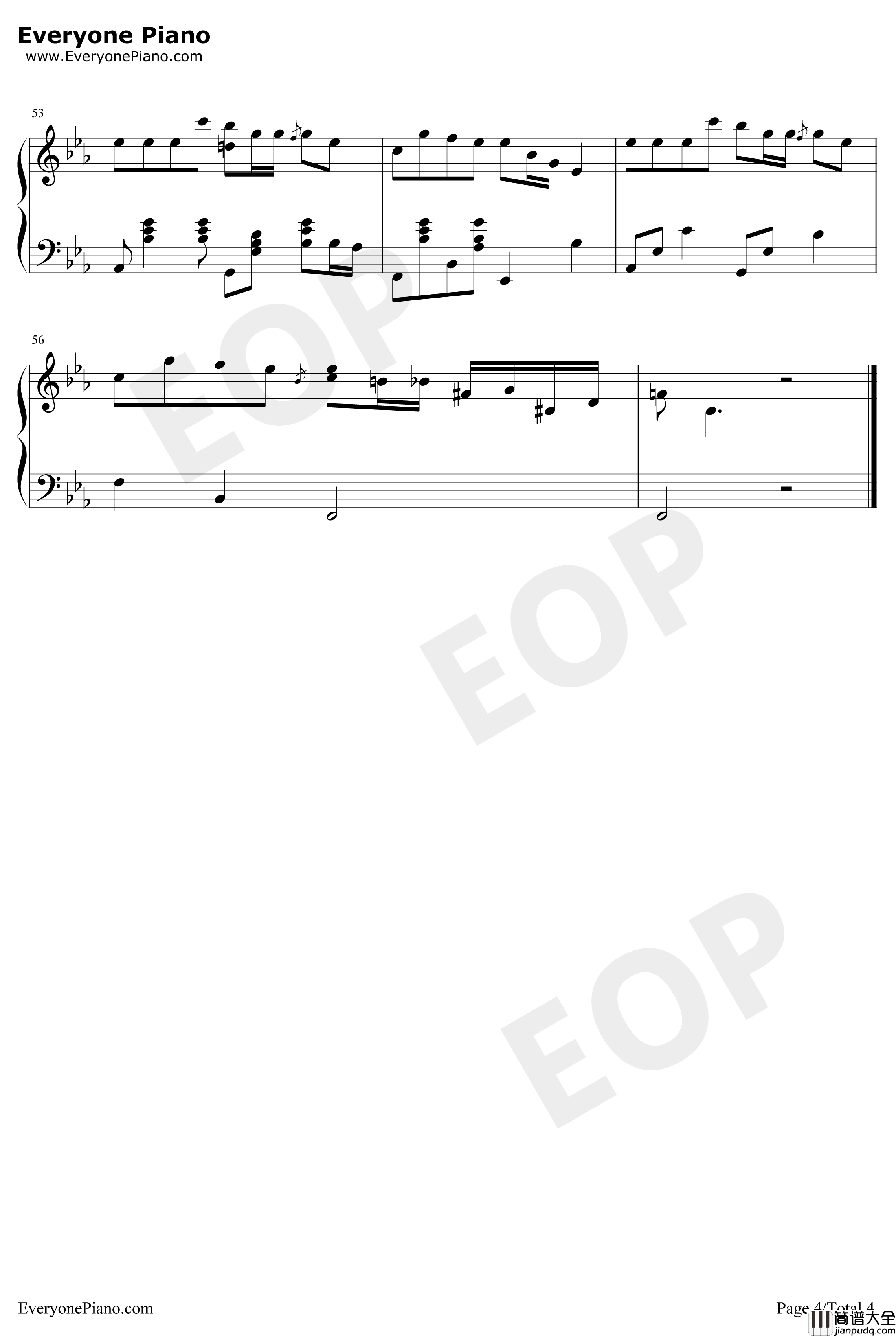 你笑起来真好看钢琴谱_李昕融/樊桐舟/李凯稠_完整版_抖音热歌