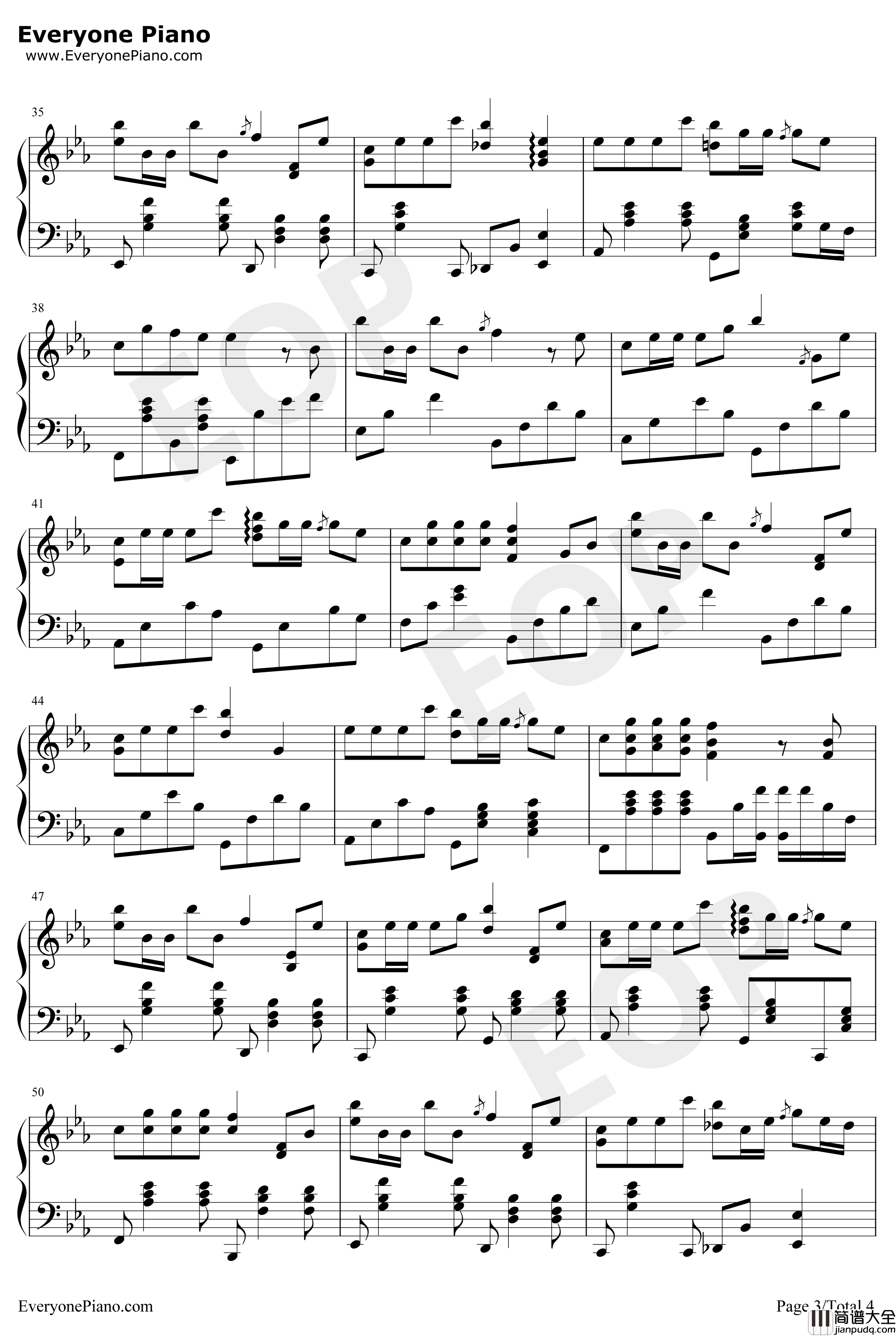 你笑起来真好看钢琴谱_李昕融/樊桐舟/李凯稠_完整版_抖音热歌