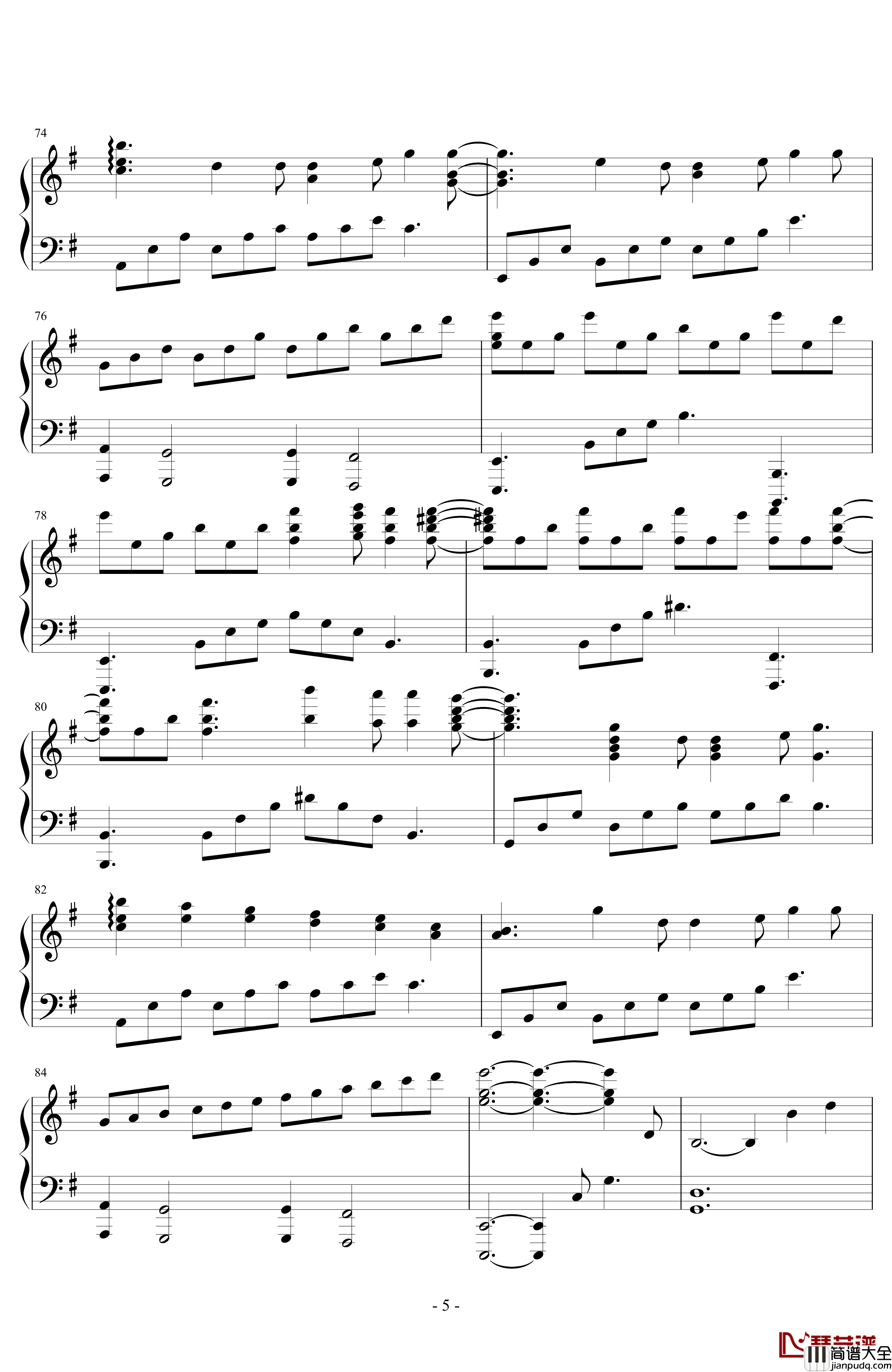 Second_Waltz_钢琴谱_第二号华尔兹_La_La_Land