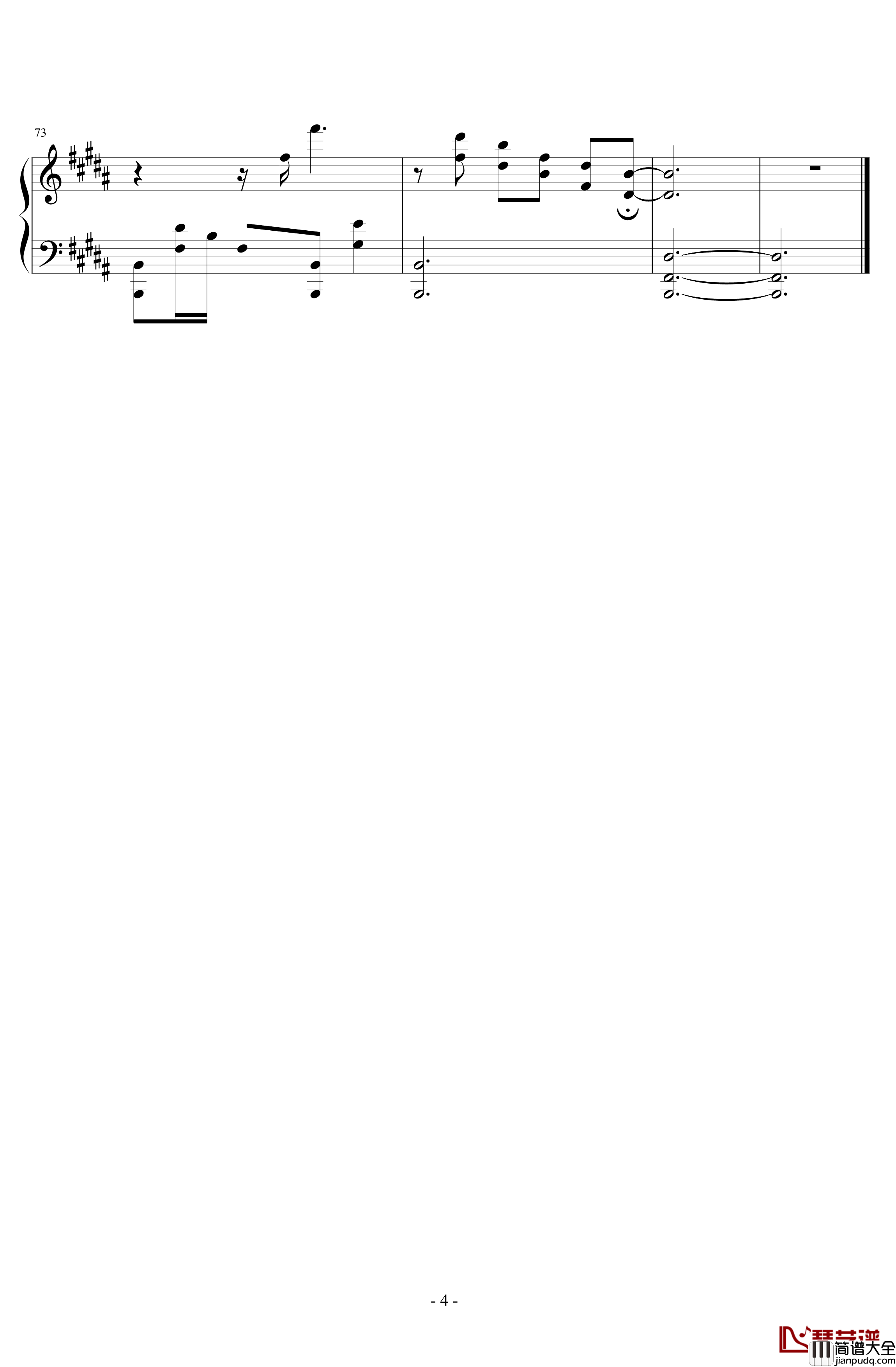 広橋真紀子—いつか王子様が钢琴谱_someday_my_prince_will_come_広橋真紀子