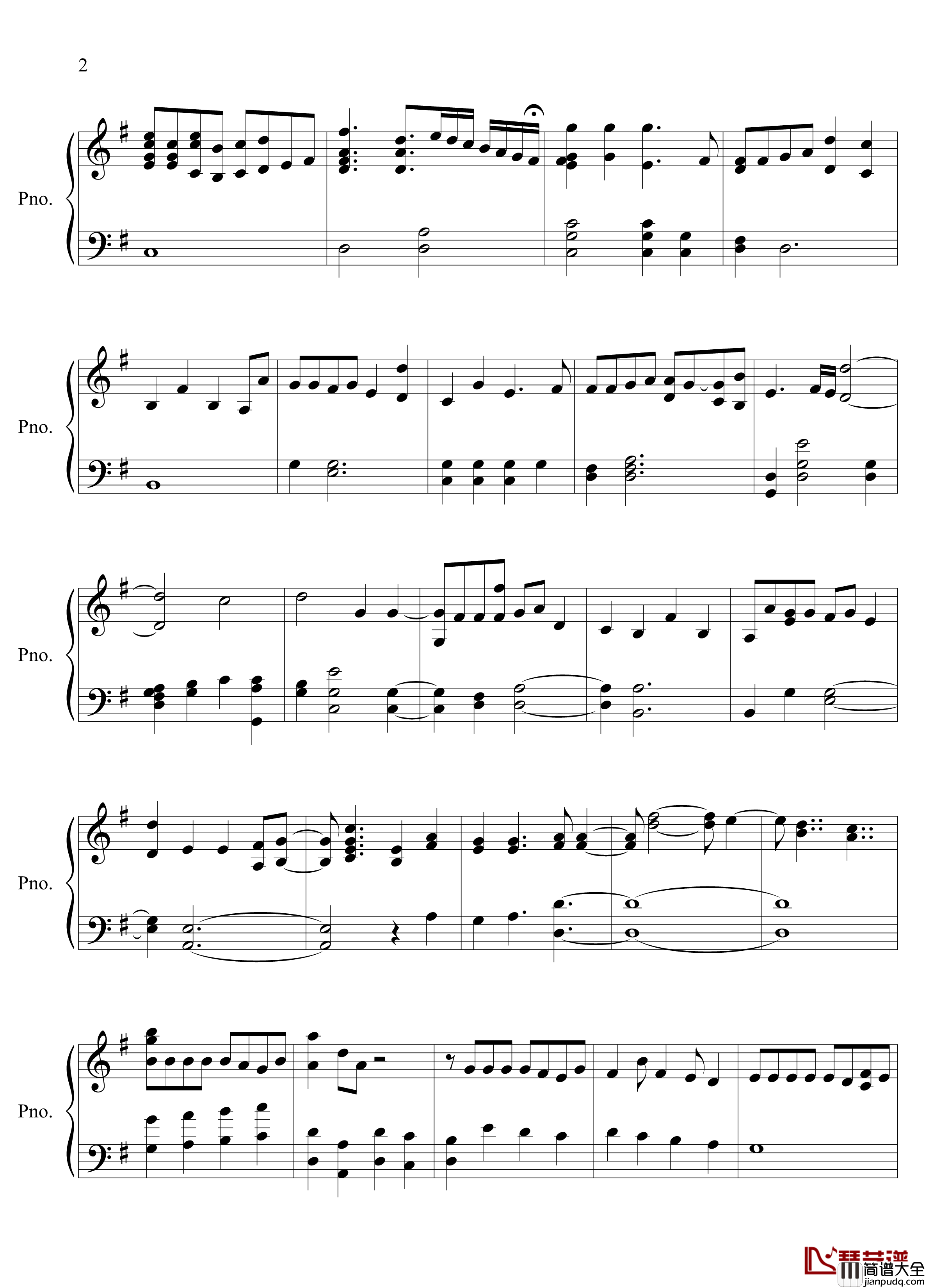 Run_with_our_dreams钢琴谱_随梦奔跑_Canon_in_G