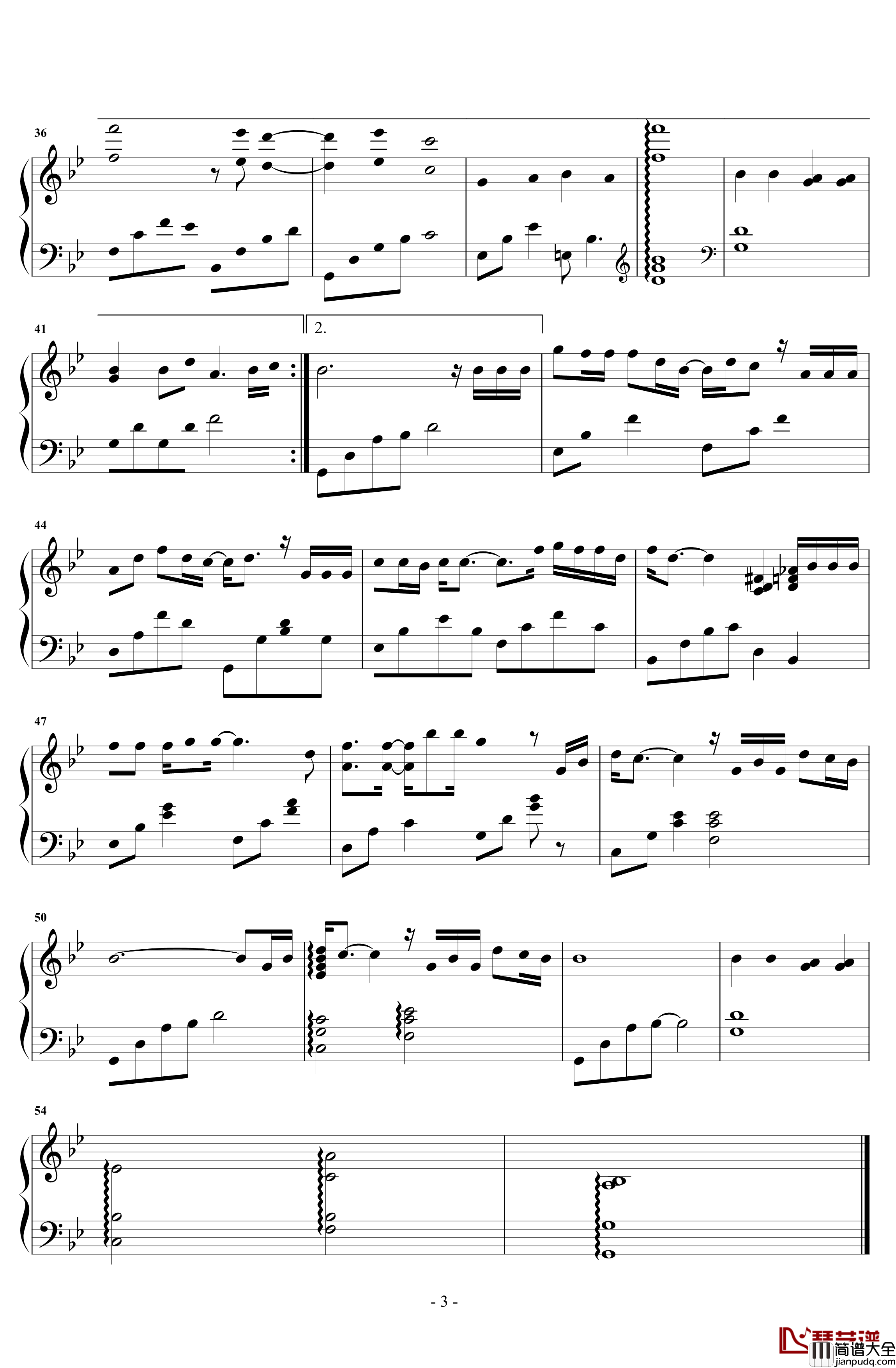 我曾钢琴谱_隔壁老樊