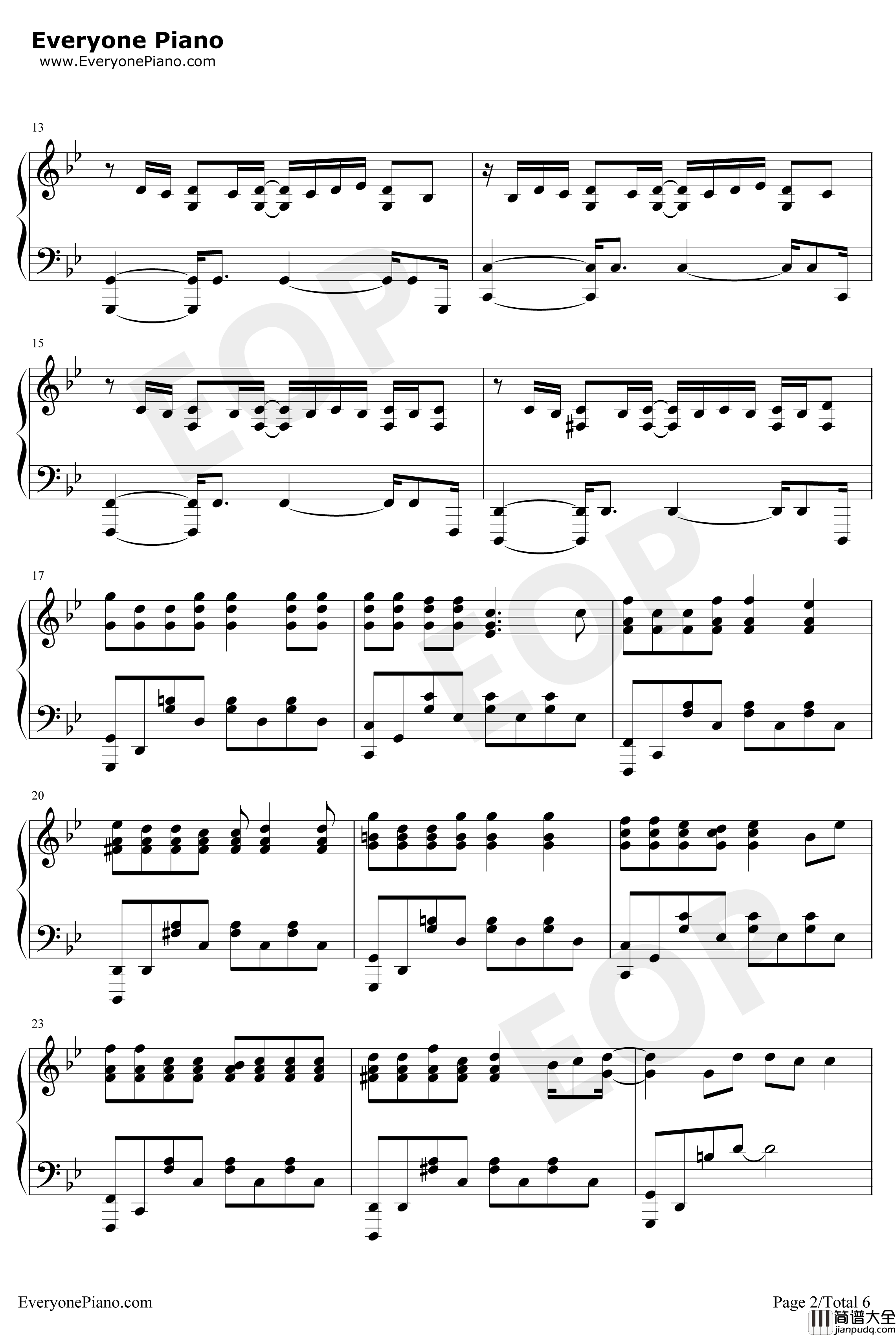 I'm_OK钢琴谱_iKon