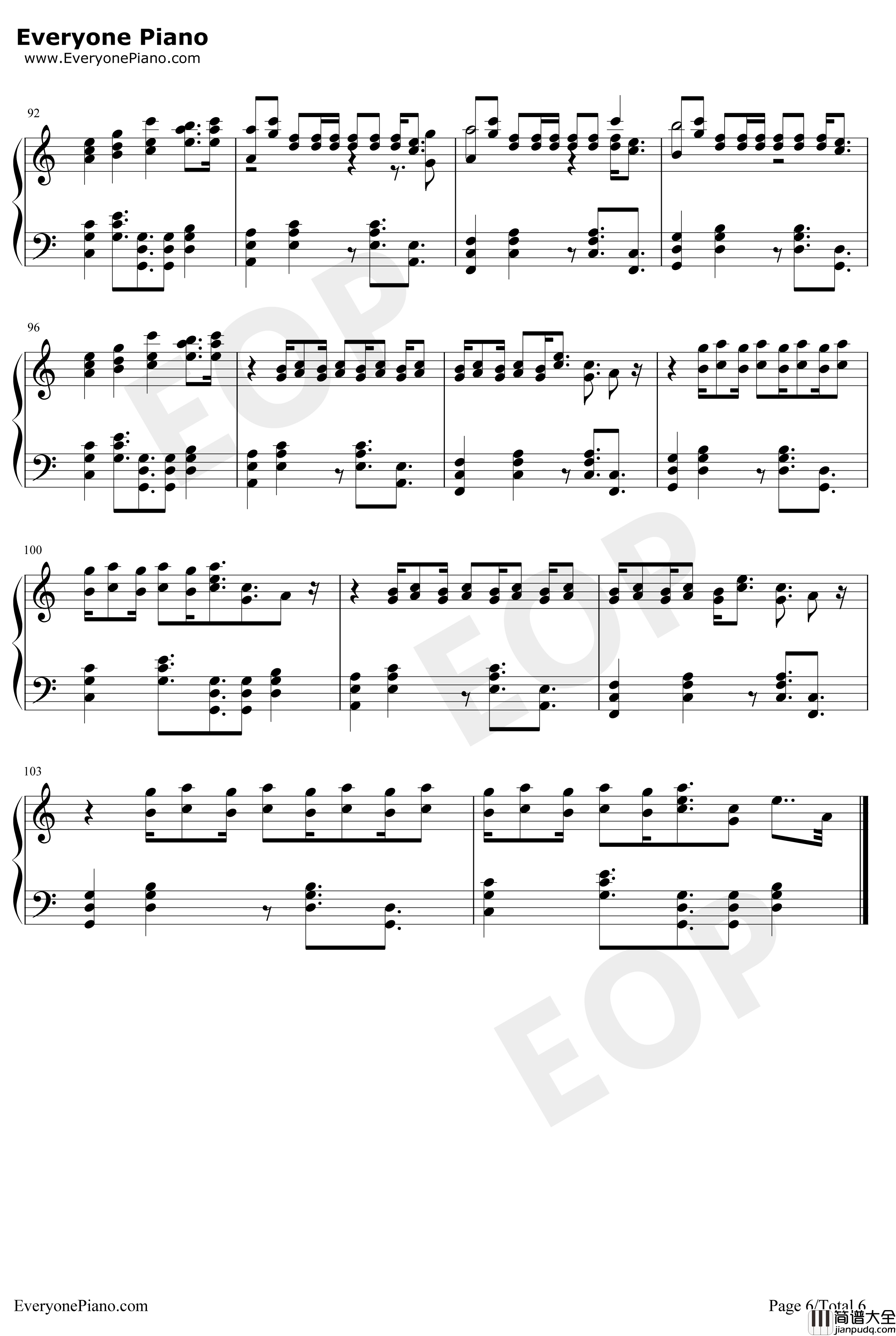 I_Know_What_You_Did_Last_Summer钢琴谱_Shawn_Mendes_Camila_Cabello