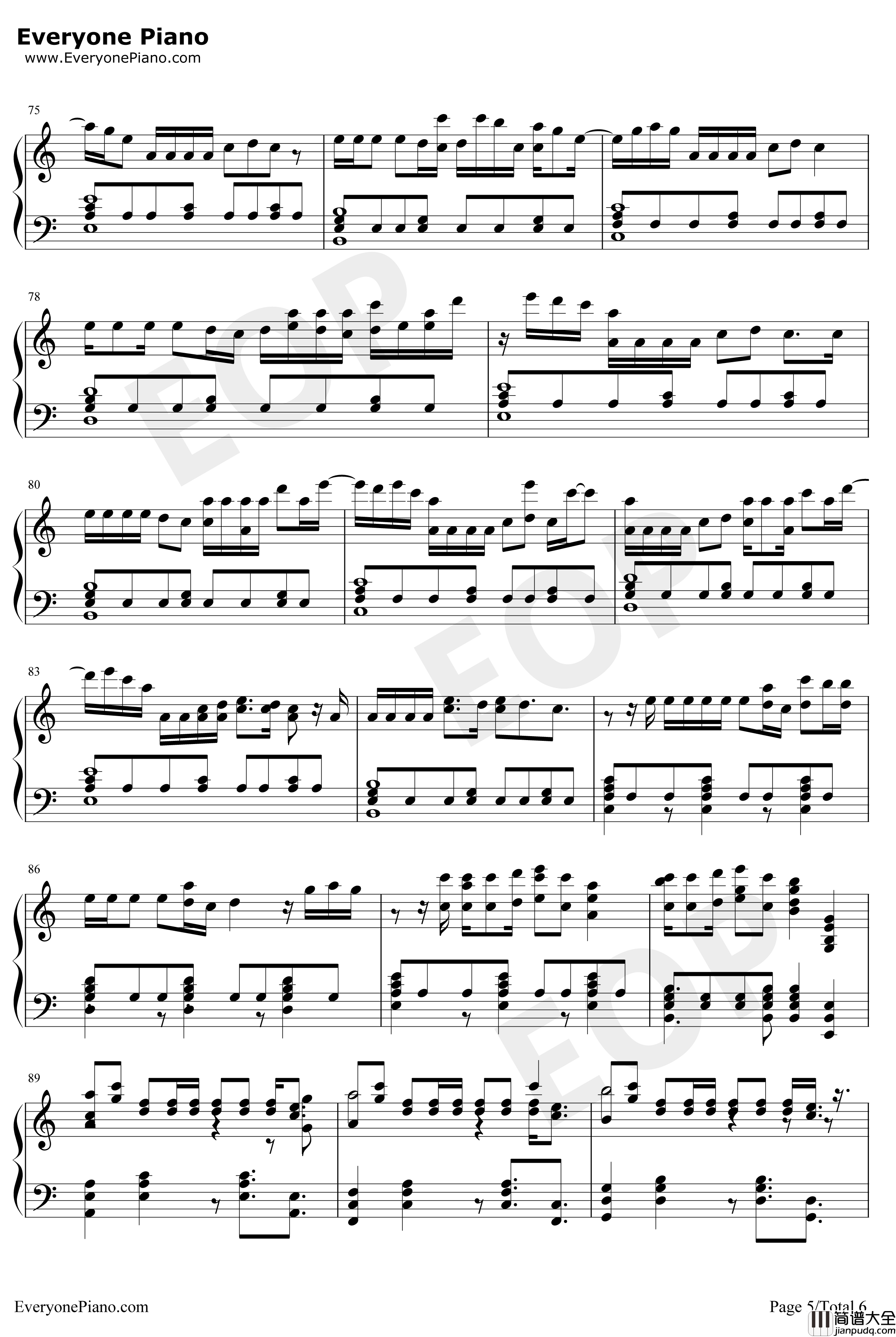 I_Know_What_You_Did_Last_Summer钢琴谱_Shawn_Mendes_Camila_Cabello