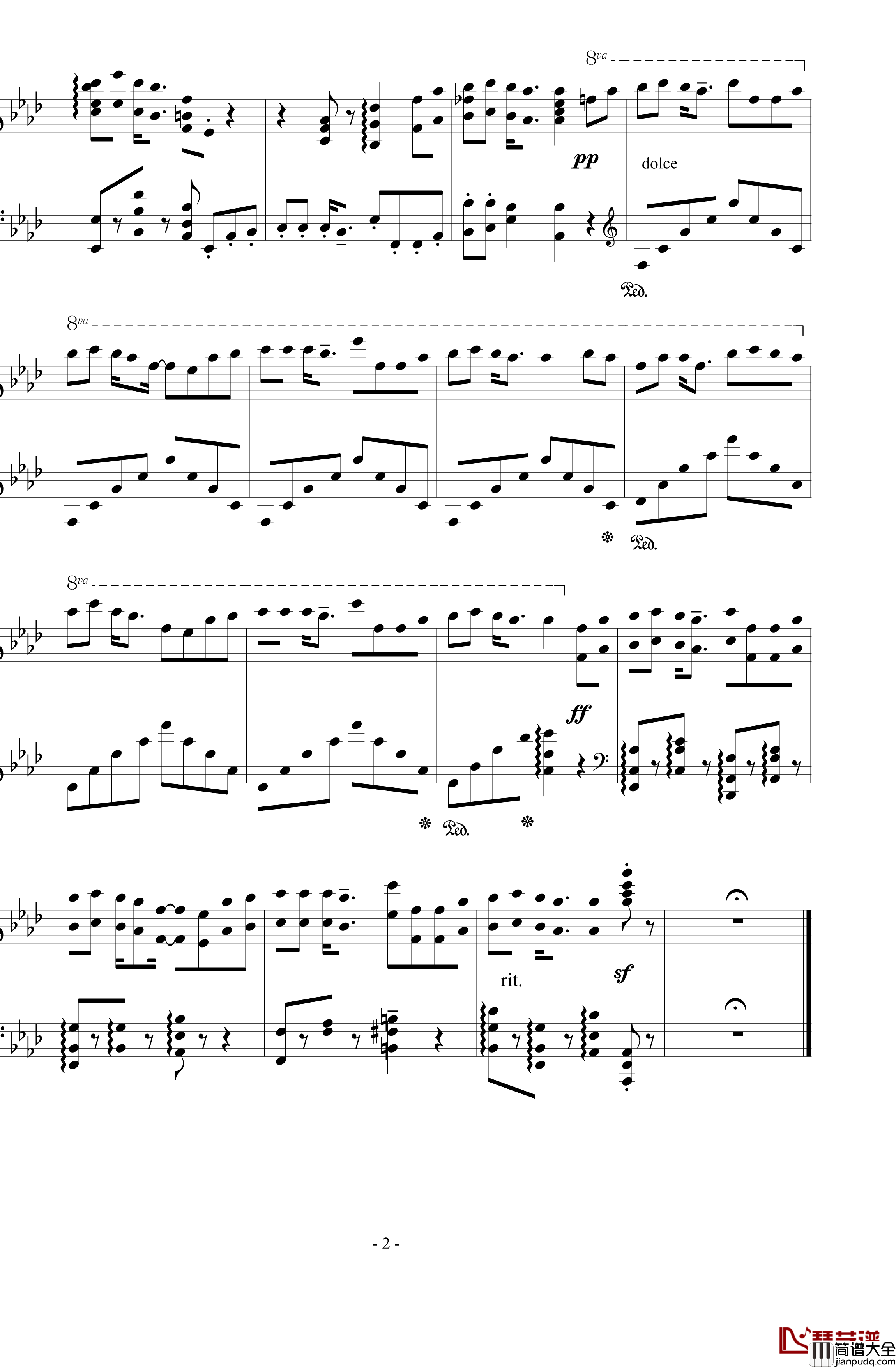 Gypsy_Bard钢琴谱_改编钢琴独奏_Pinkie_Pie