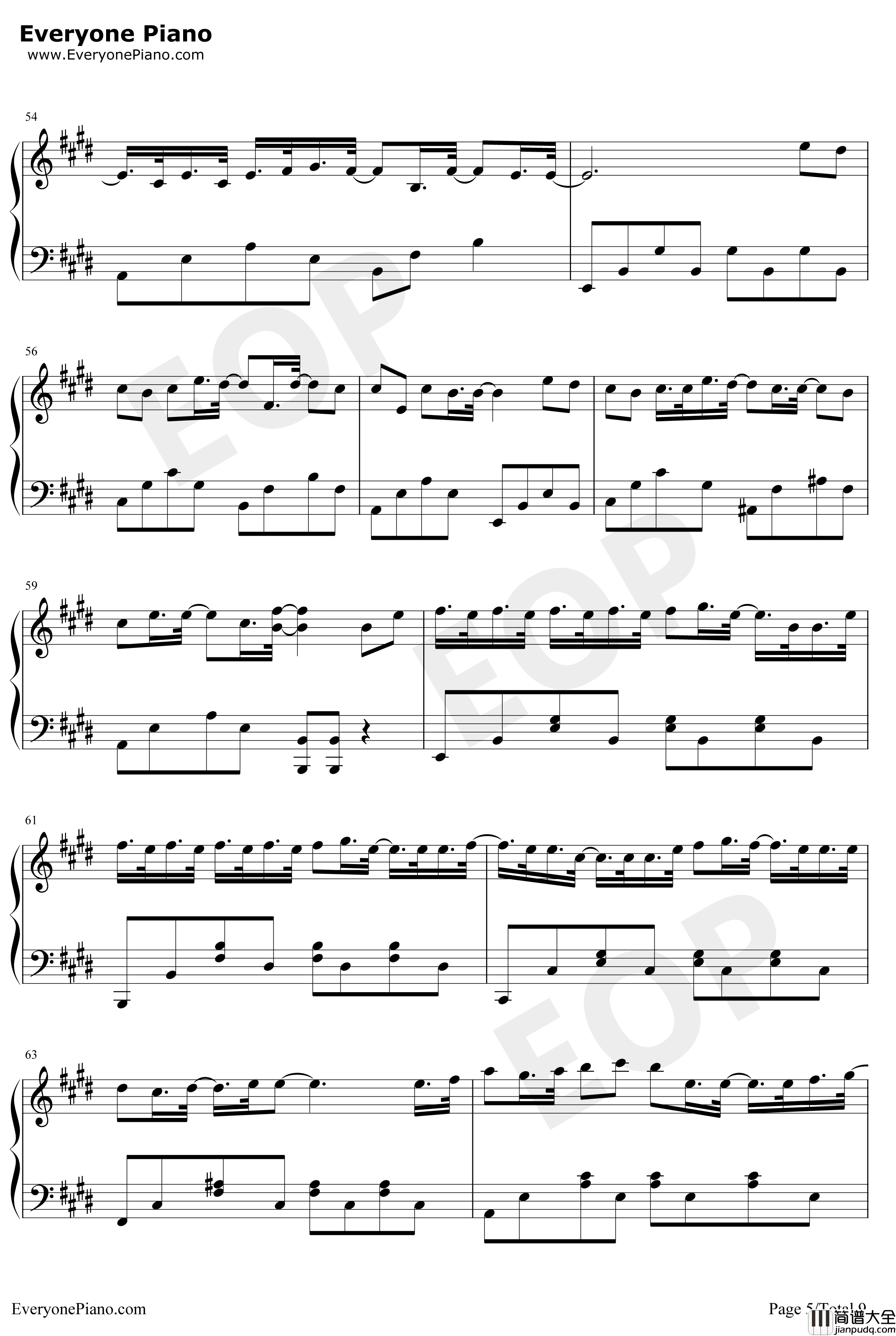 クリスマスソング钢琴谱_backnumber_朝5晚9帅气和尚爱上我主题曲