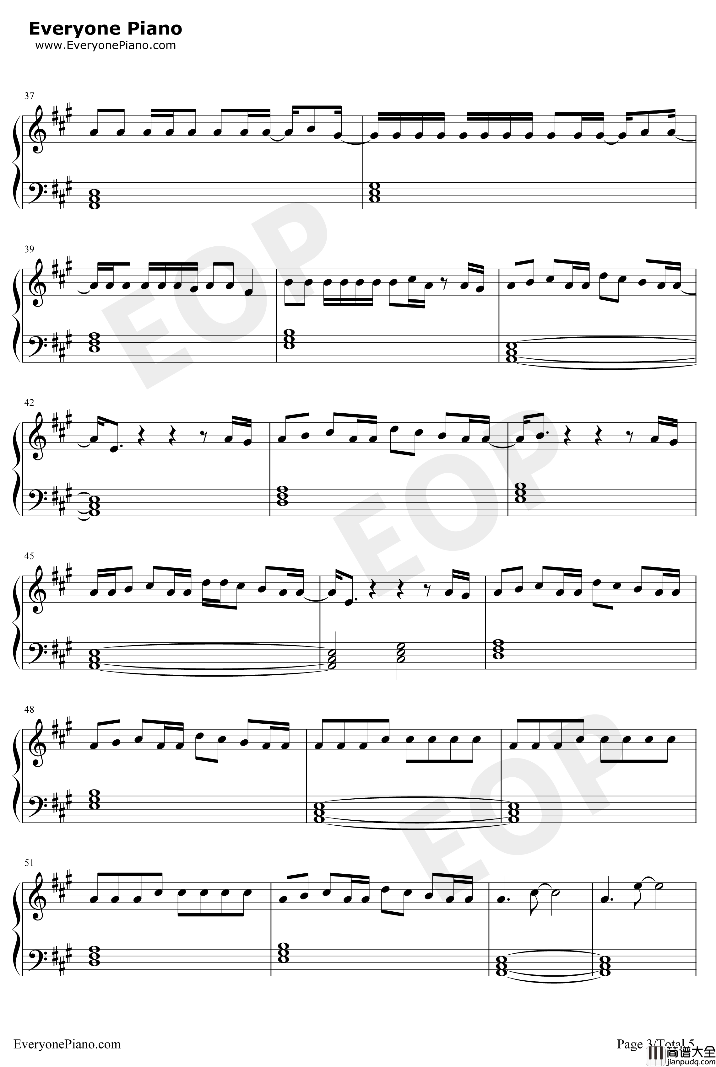 All_Loved_Up钢琴谱_AmyShark