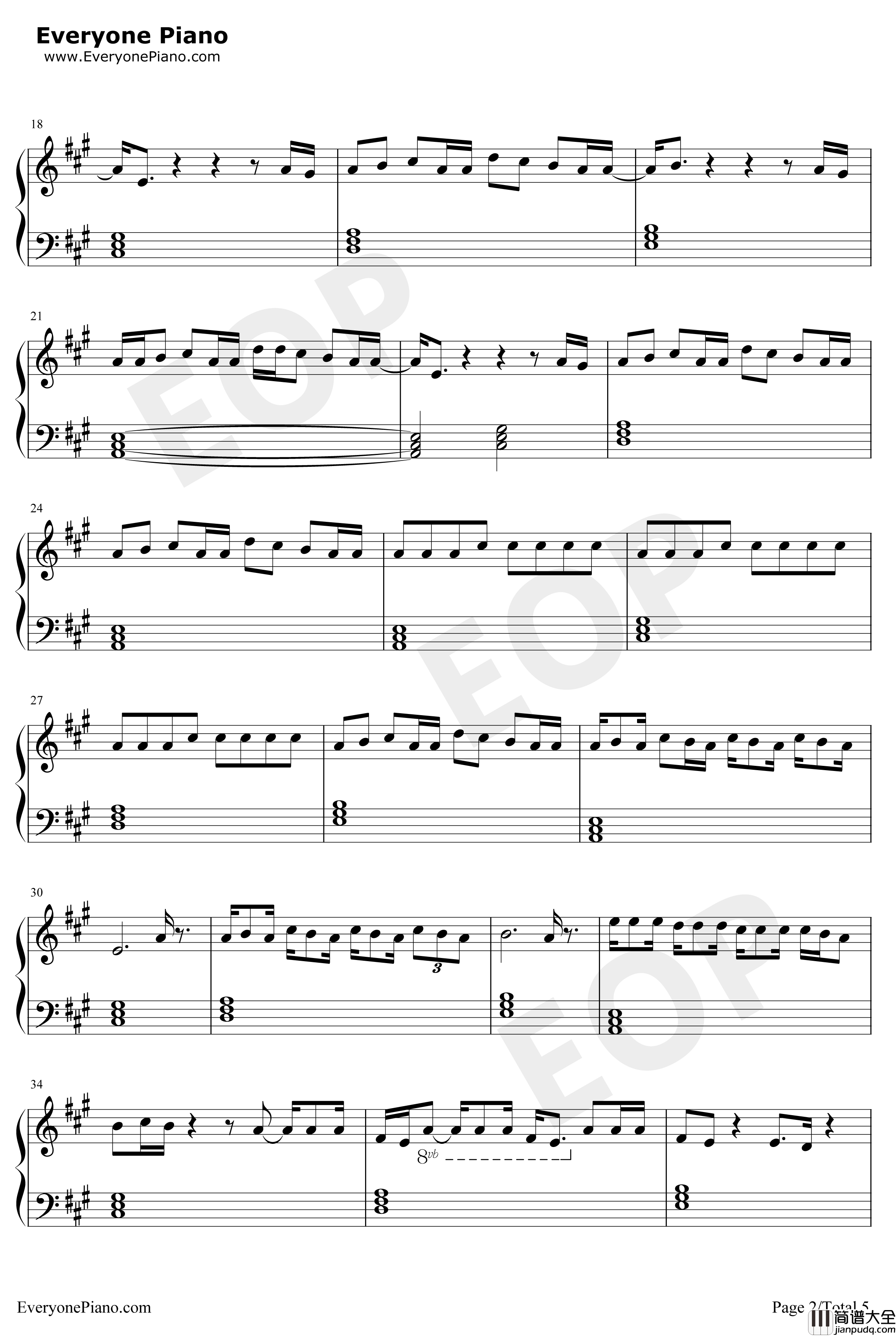 All_Loved_Up钢琴谱_AmyShark