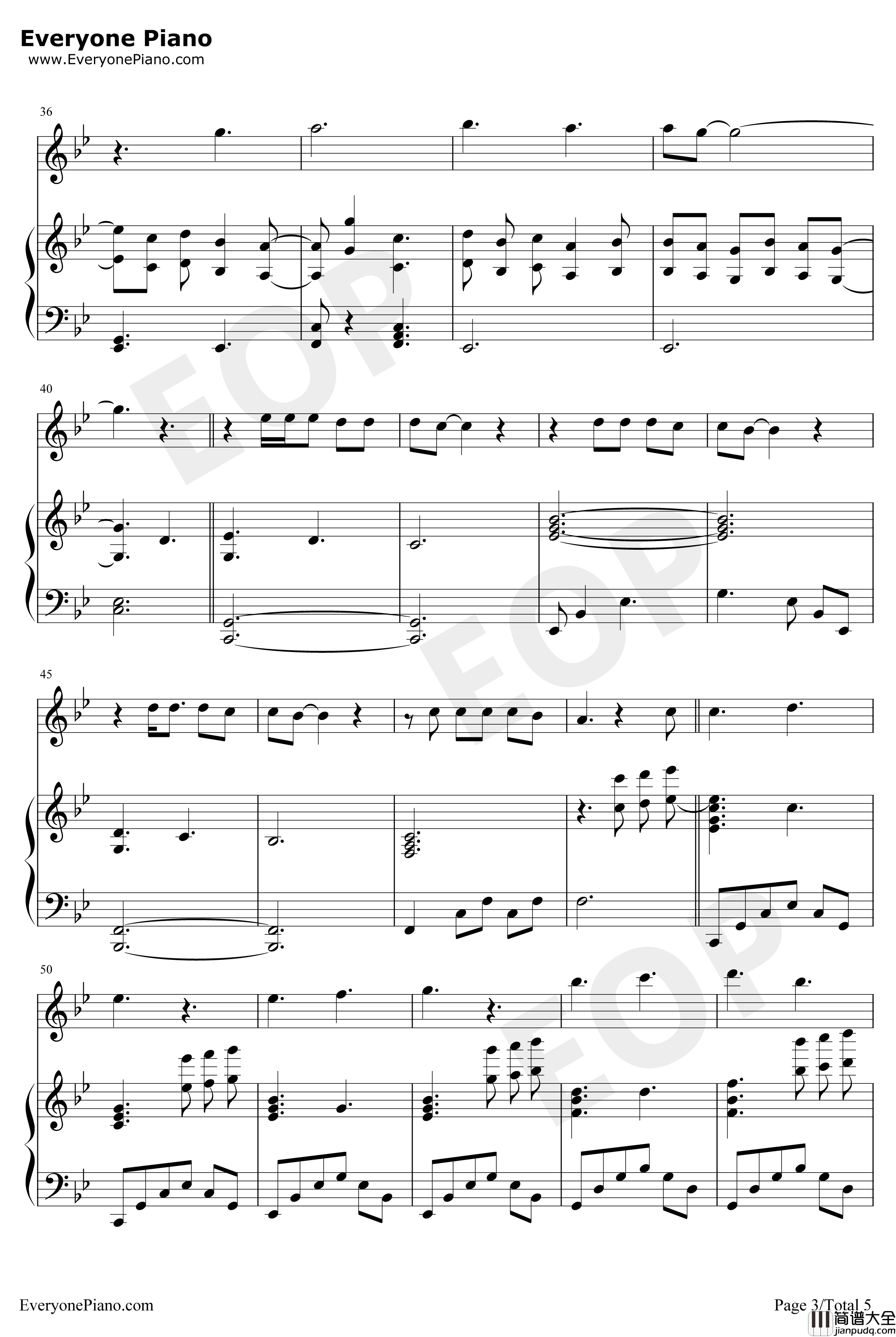 Scream钢琴谱_SergeyLazarev_2019年欧洲歌唱大赛