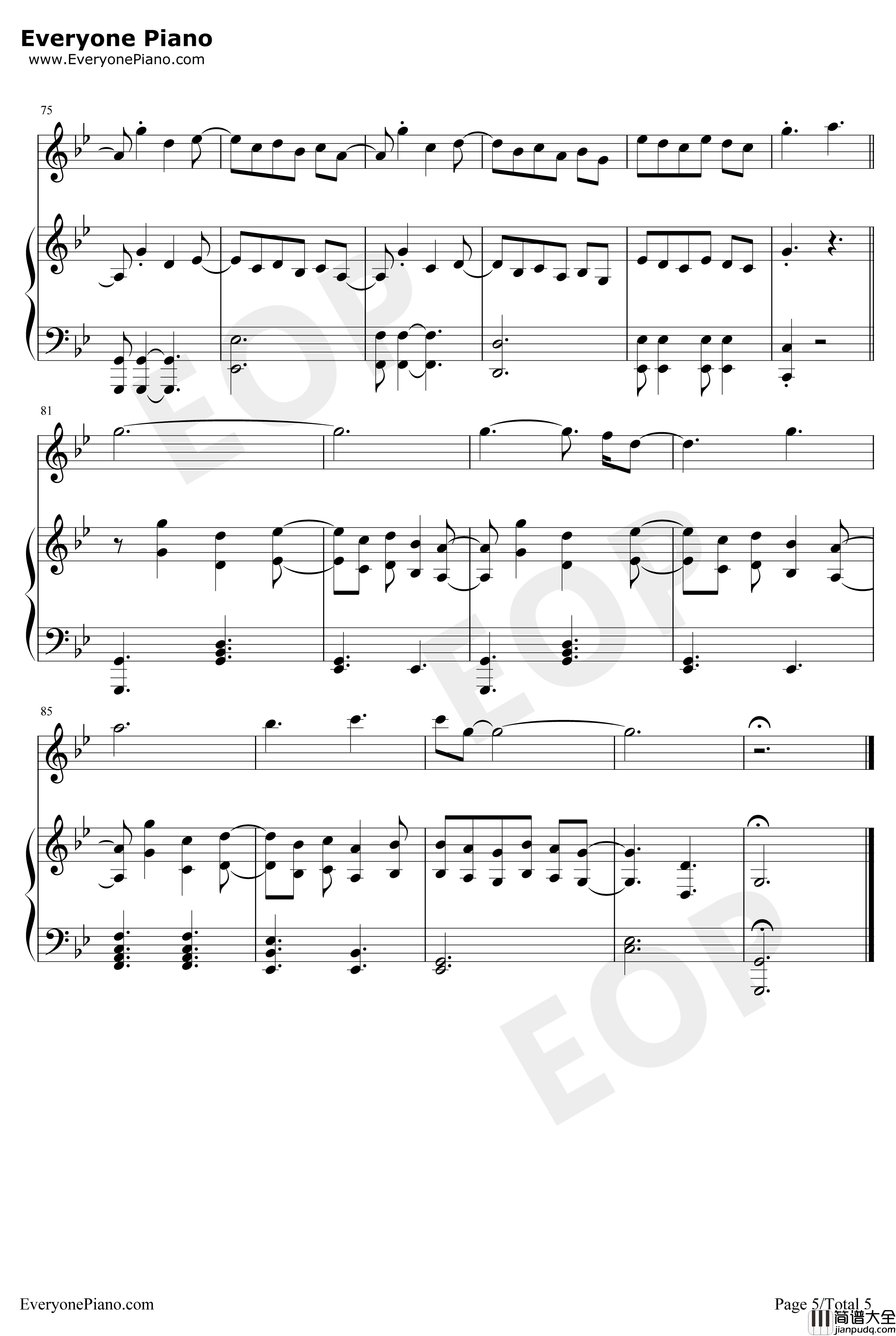 Scream钢琴谱_SergeyLazarev_2019年欧洲歌唱大赛