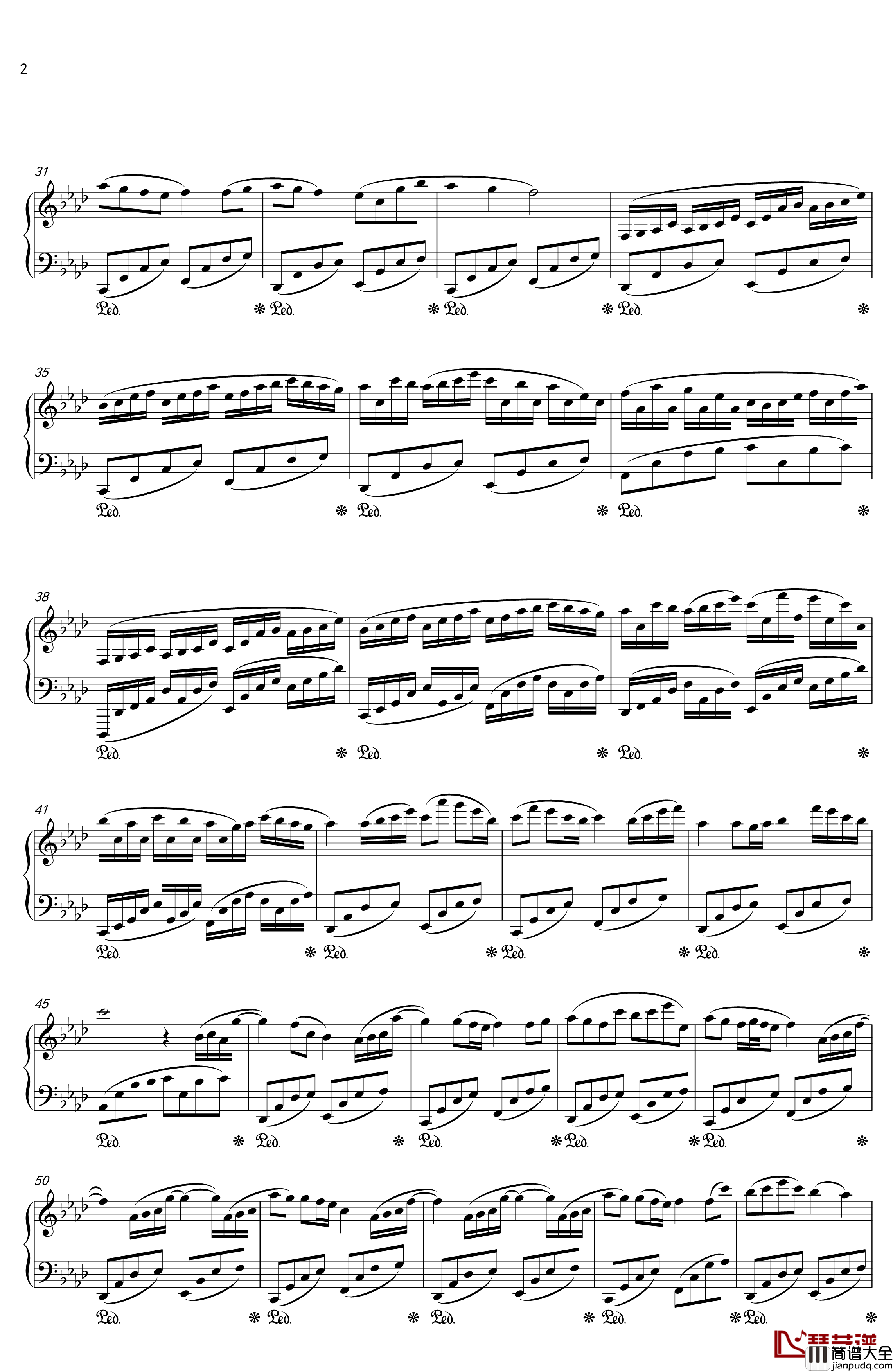 April钢琴谱_1037854971