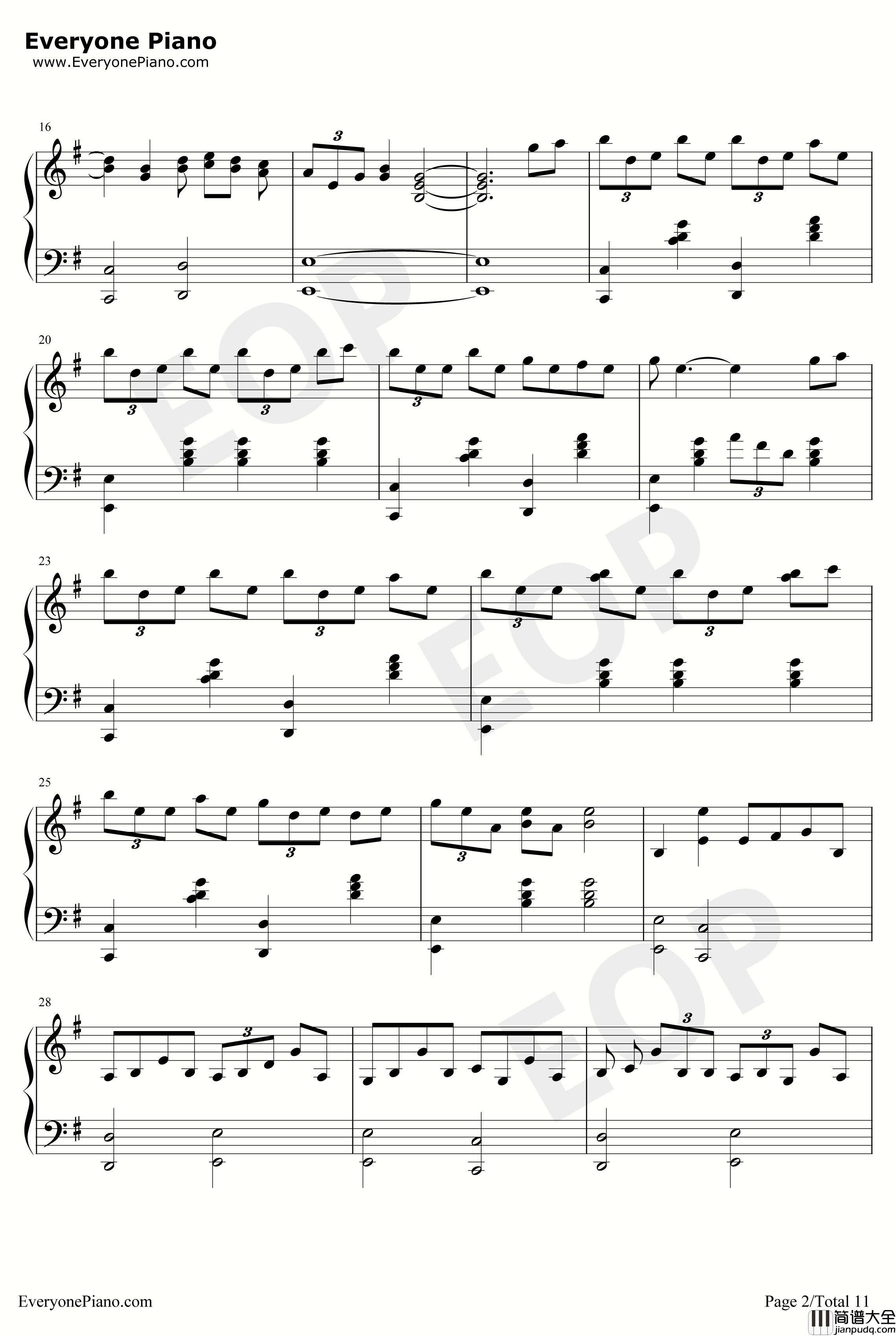 KEYS钢琴谱_ZYTOKINE_PIANOSKETCH