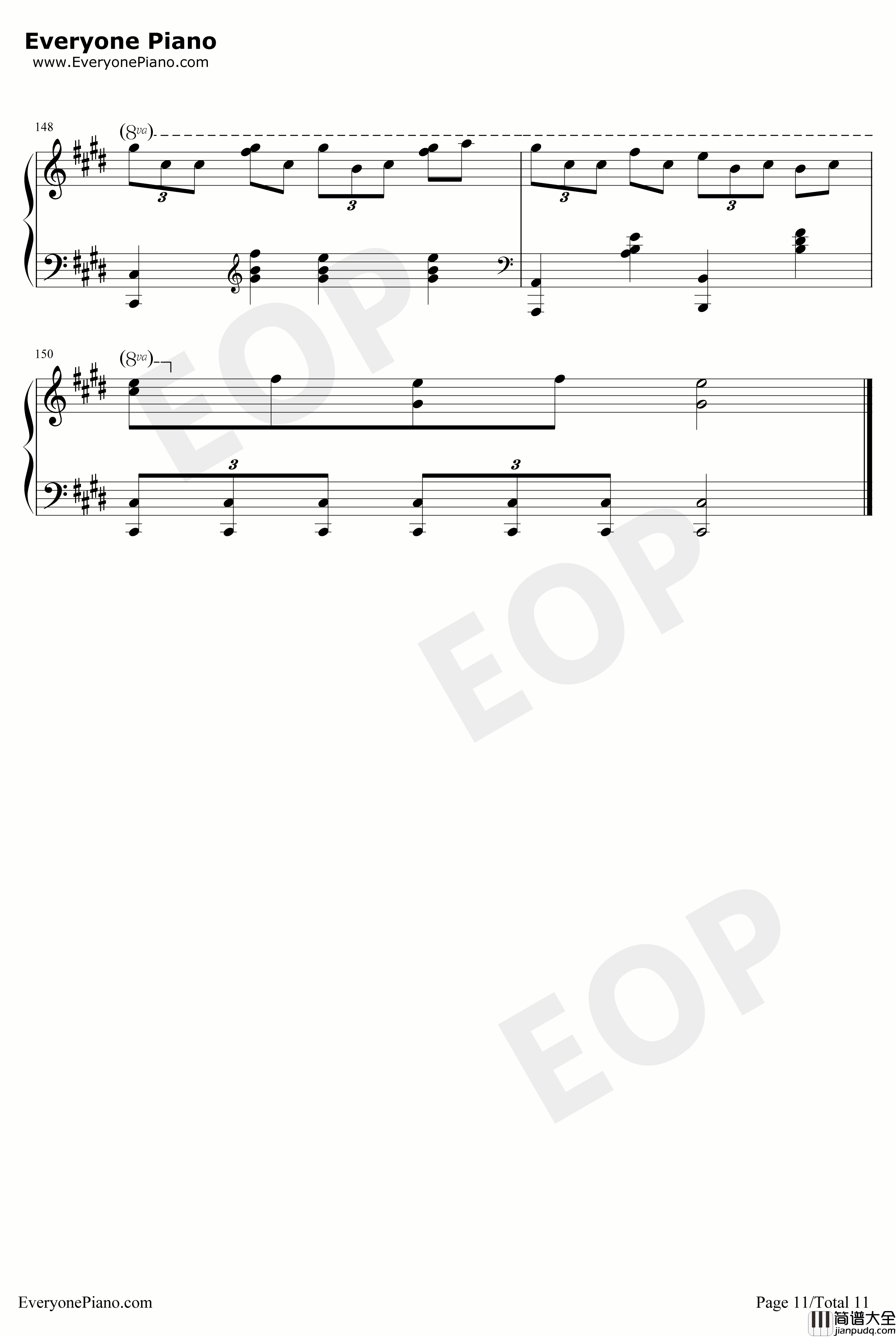 KEYS钢琴谱_ZYTOKINE_PIANOSKETCH