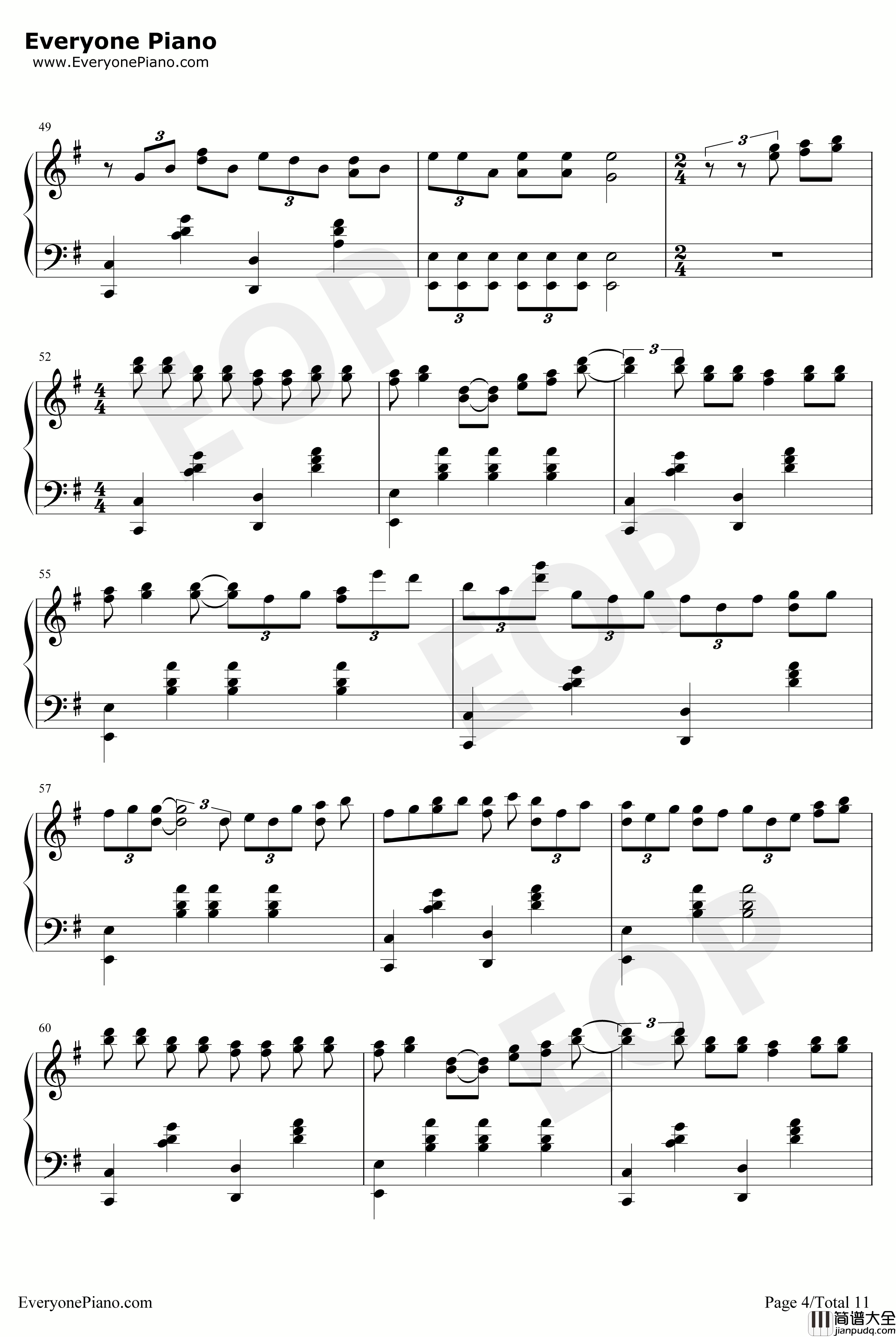 KEYS钢琴谱_ZYTOKINE_PIANOSKETCH