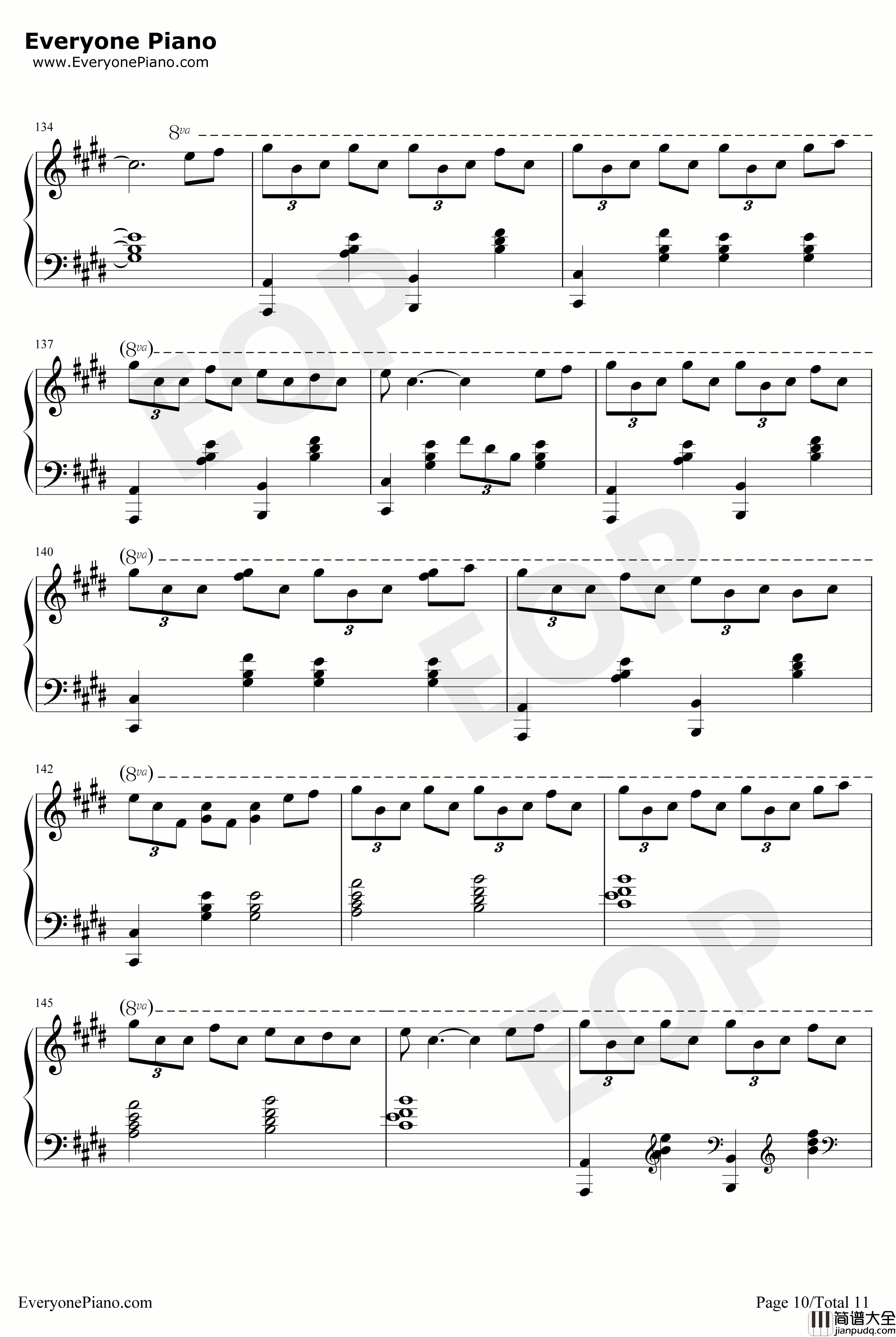 KEYS钢琴谱_ZYTOKINE_PIANOSKETCH