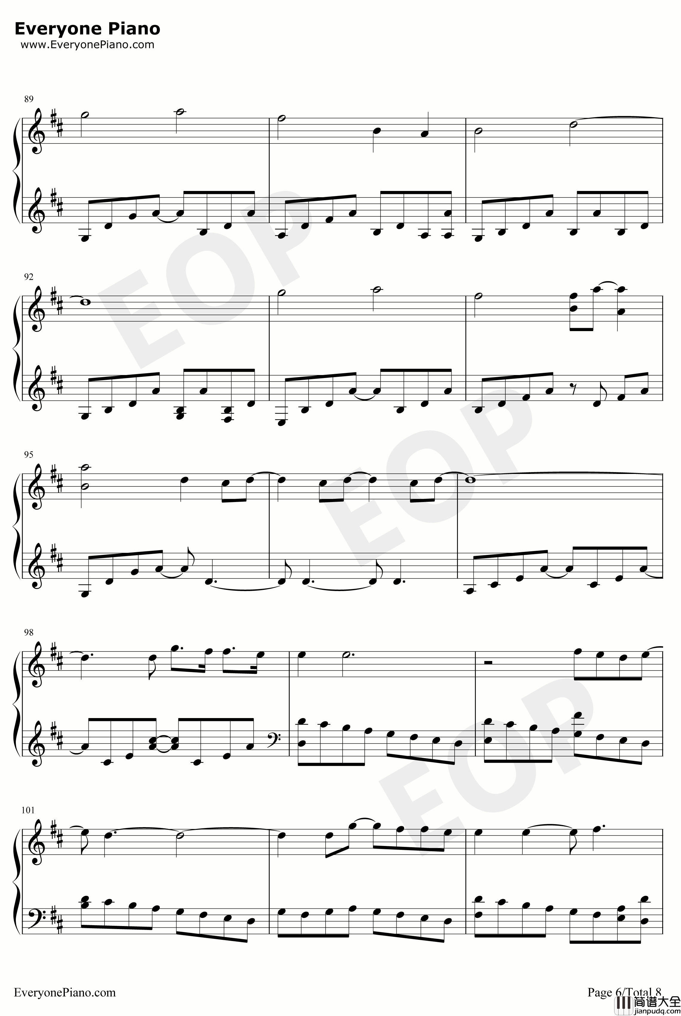 In_This_Together钢琴谱_Steven_Price_Ellie_Goulding_我们的星球主题曲