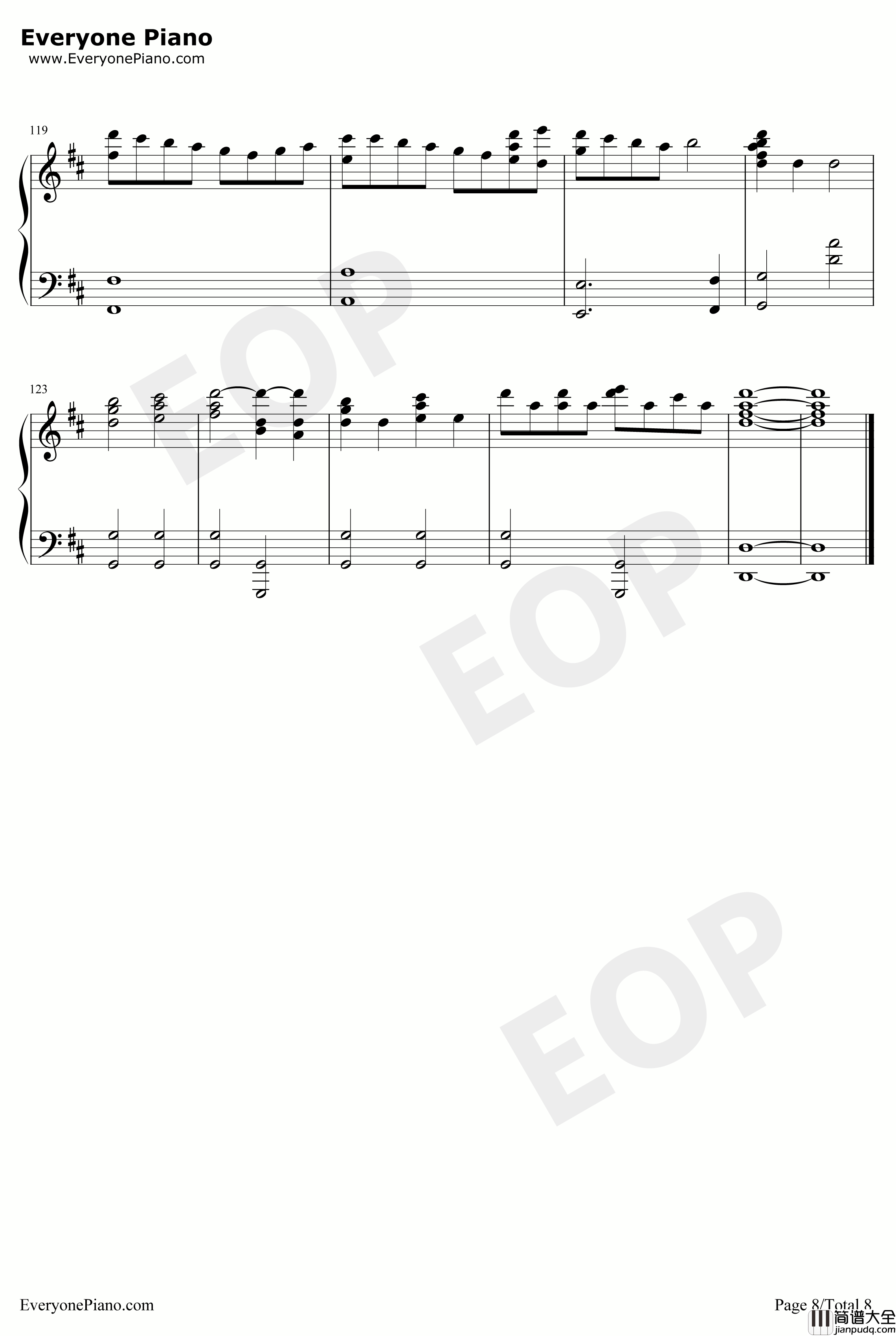 In_This_Together钢琴谱_Steven_Price_Ellie_Goulding_我们的星球主题曲