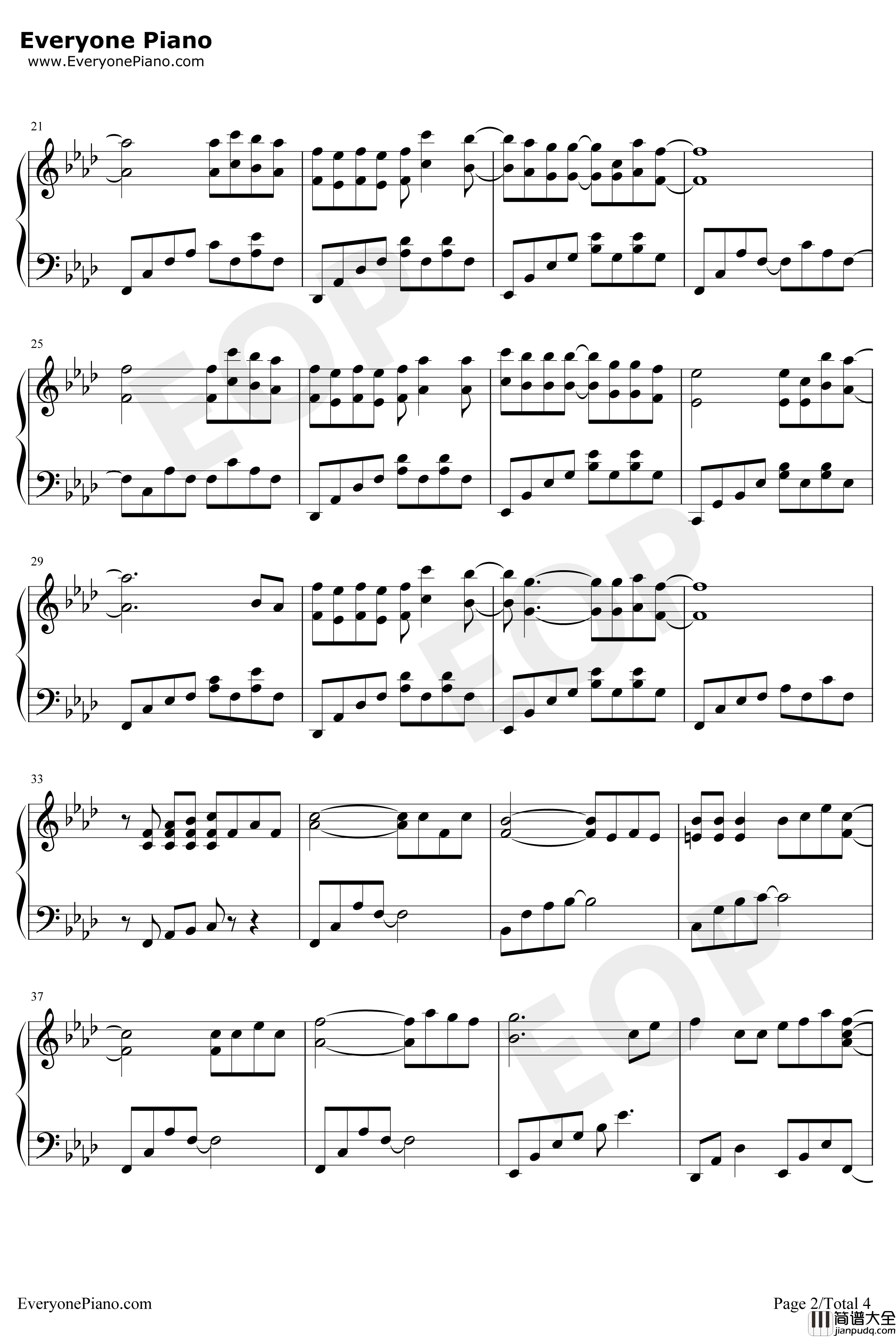 赢在江湖钢琴谱_姜鹏_有多少世间万物沦落为孤独一注才会羡慕别人的幸福_抖音热曲