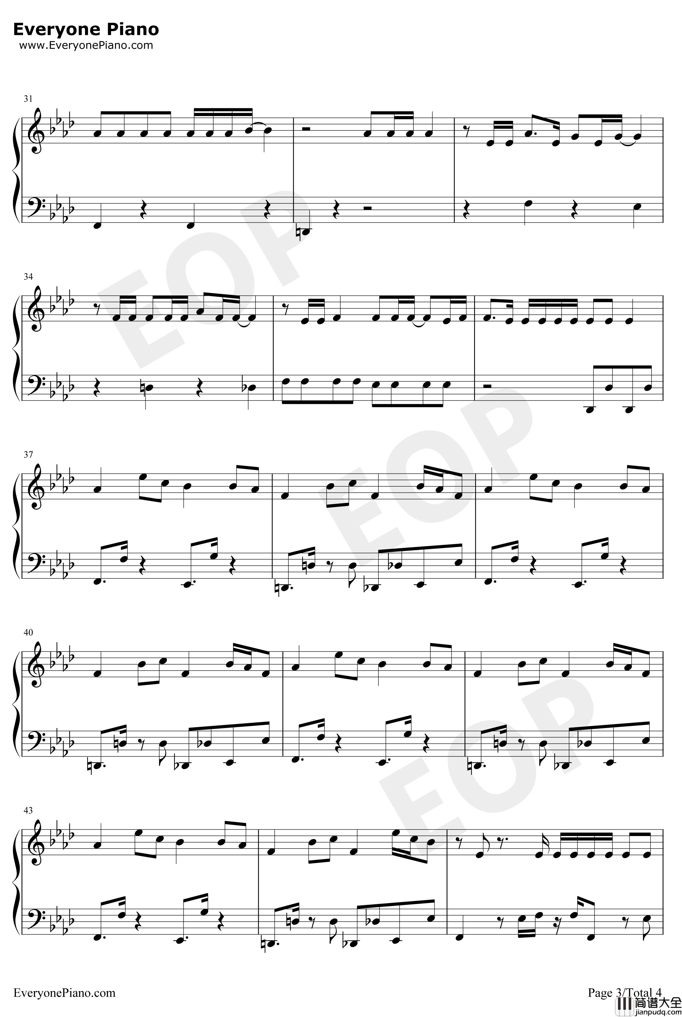 Summer_Days钢琴谱_Martin_Garrix