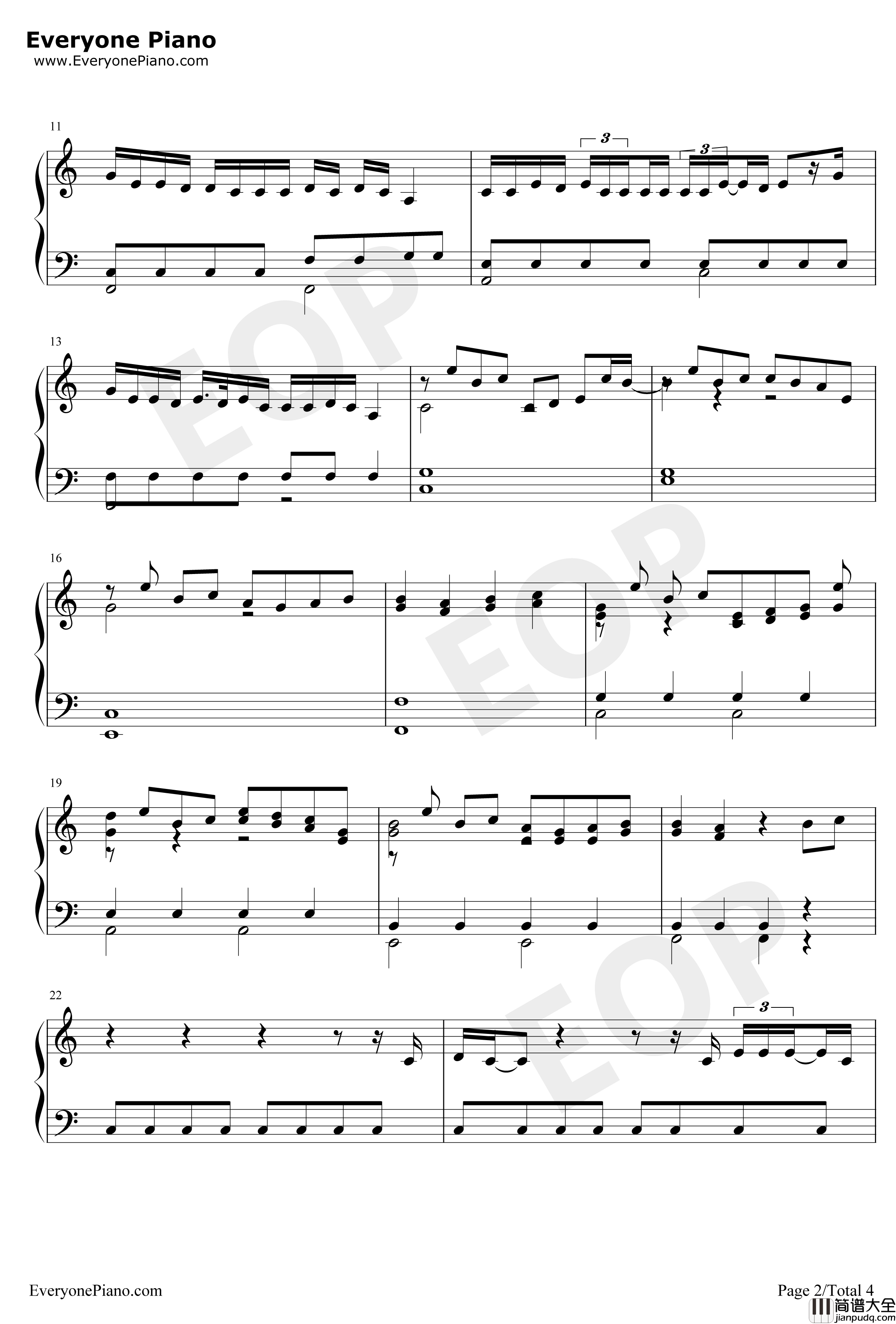 Sister钢琴谱_S!sters_2019年欧洲歌唱大赛