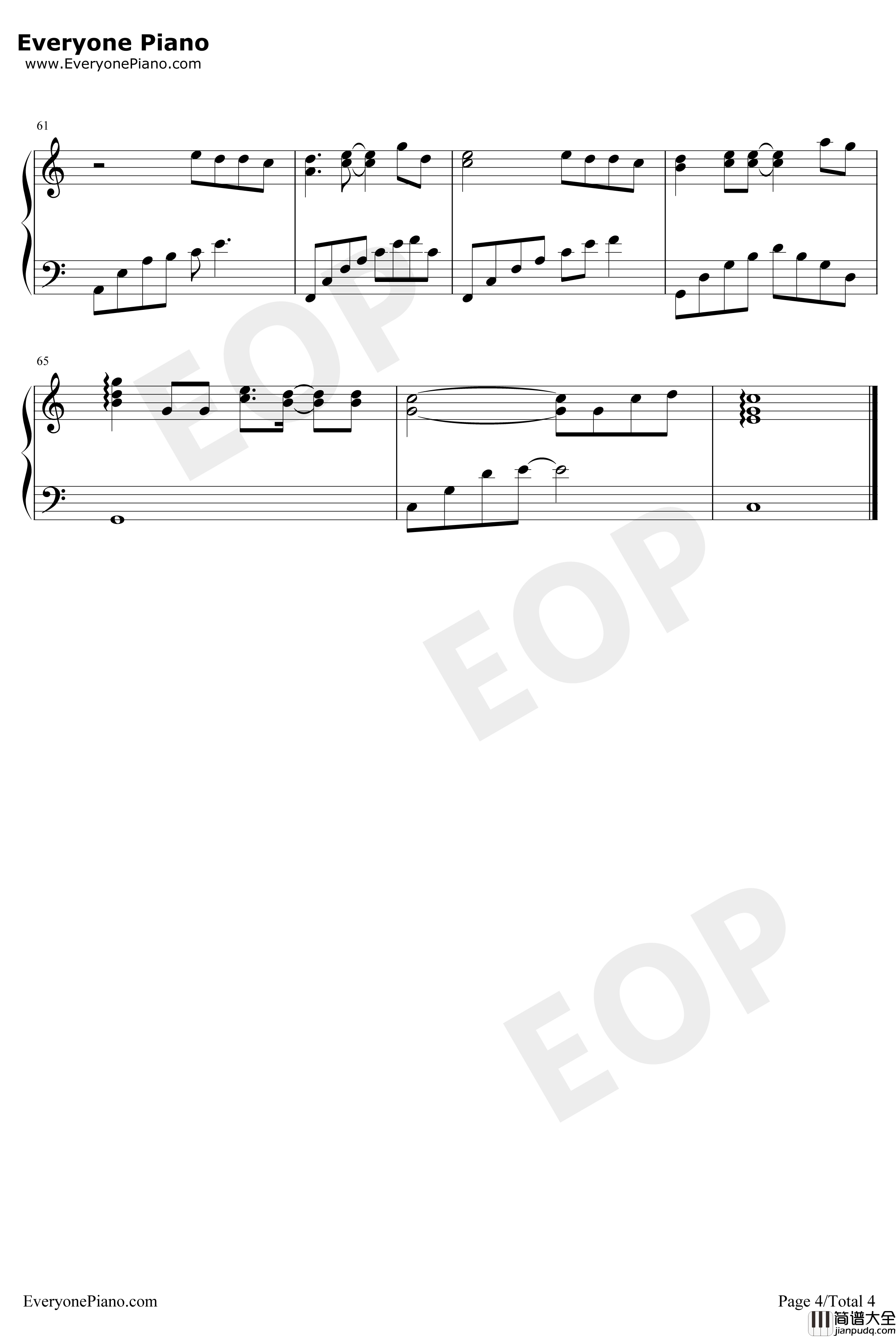 像鱼钢琴谱_王贰浪