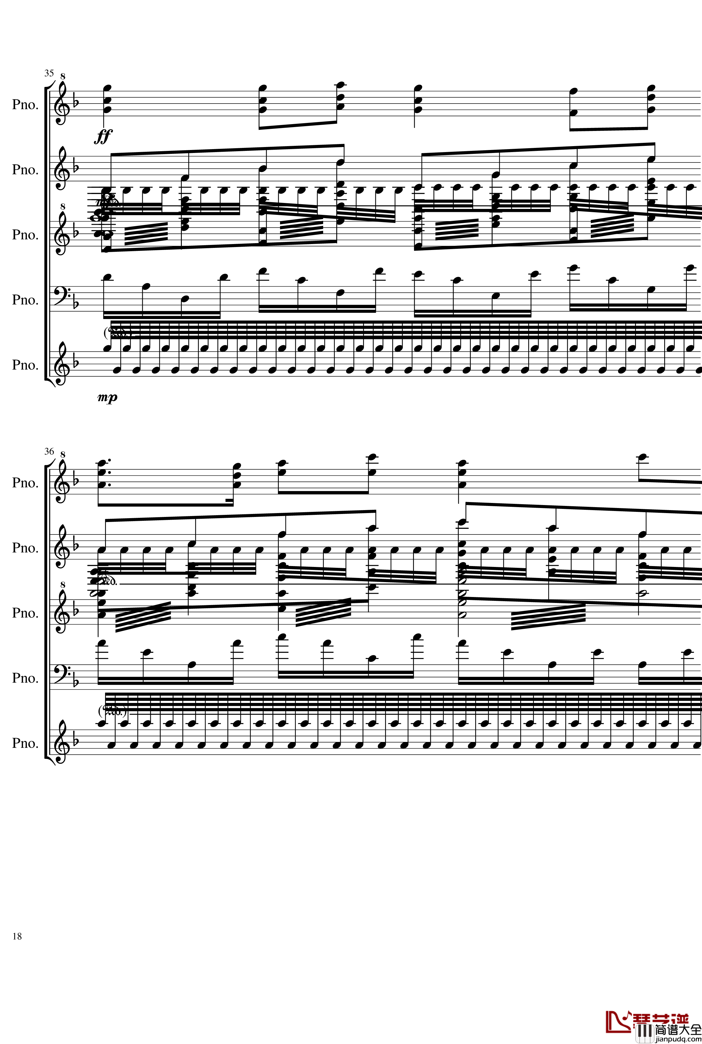 五月雨戀歌钢琴谱_Full_Version_28K_初音未来