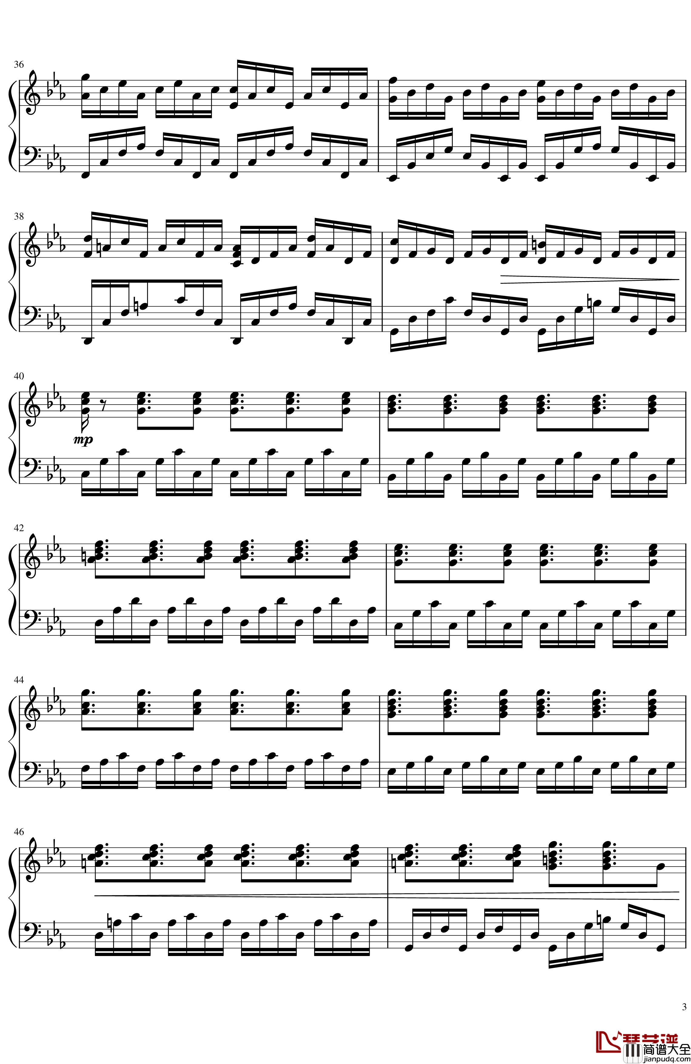 掟ニ囚ワレシ神钢琴谱_尼尔：伪装者_MONAKA