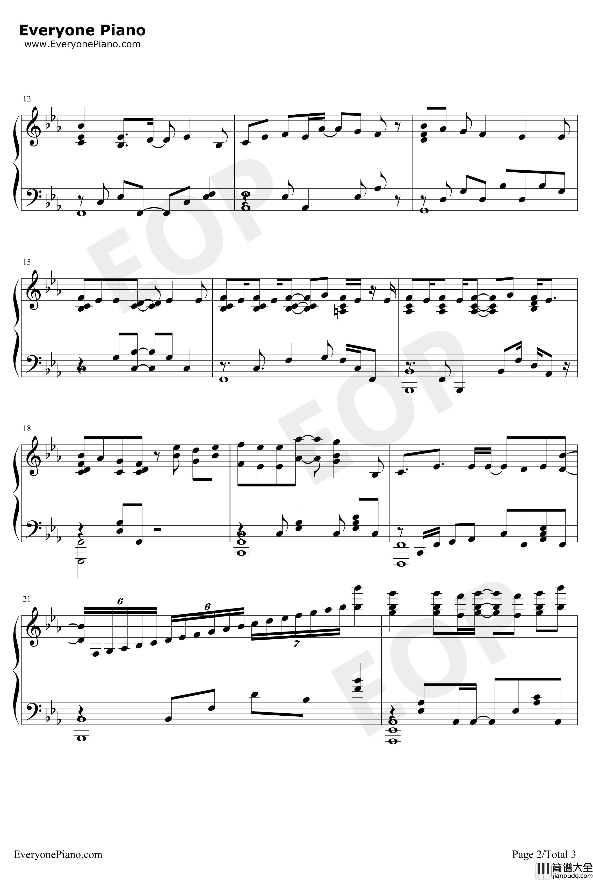 グレイ钢琴谱_sajounohana_路人超能100ⅡED