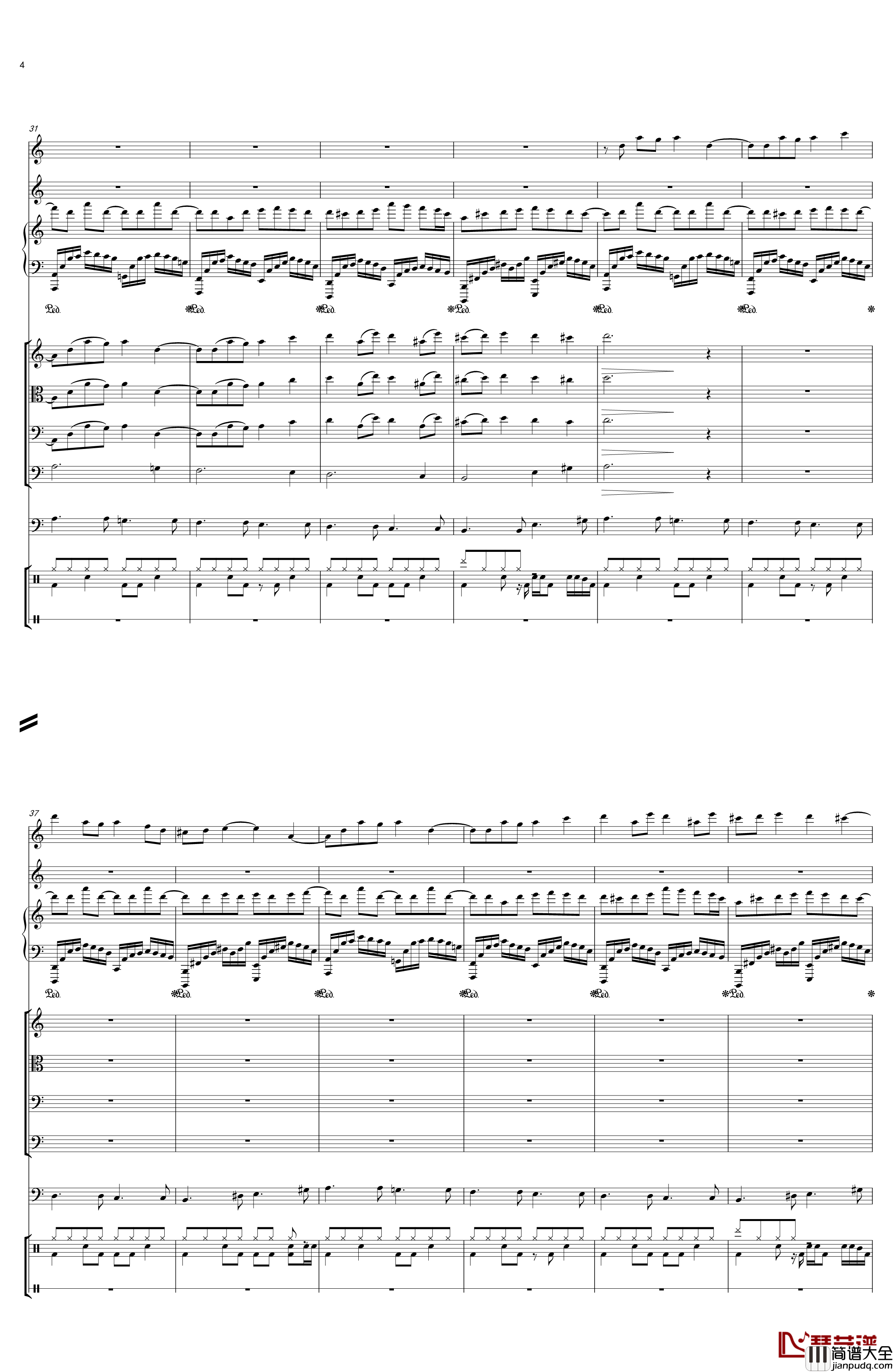 暗流钢琴谱_Undercurrent_1037854971