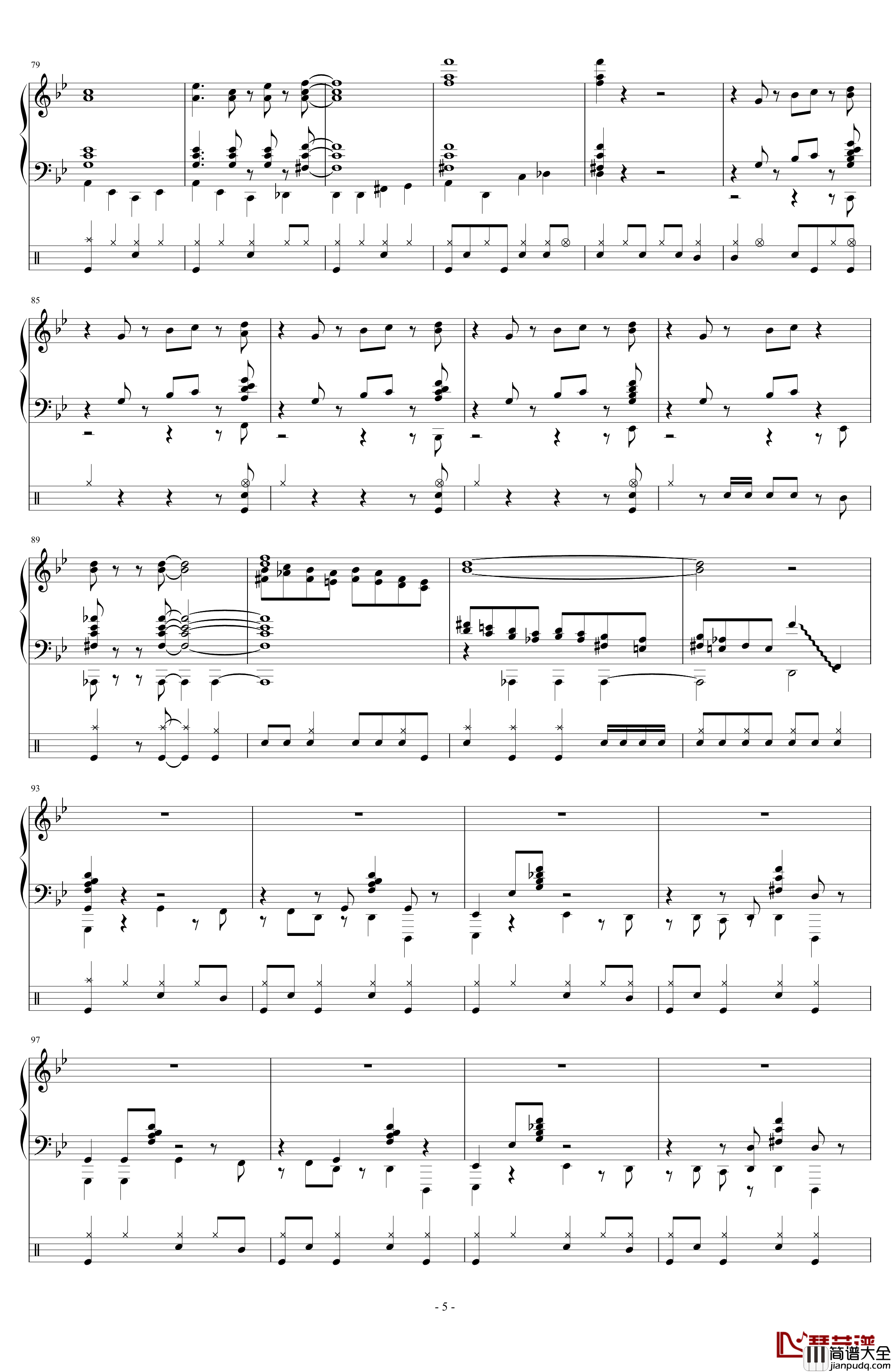 We_Are_Confidence_Man钢琴谱_行骗天下JP