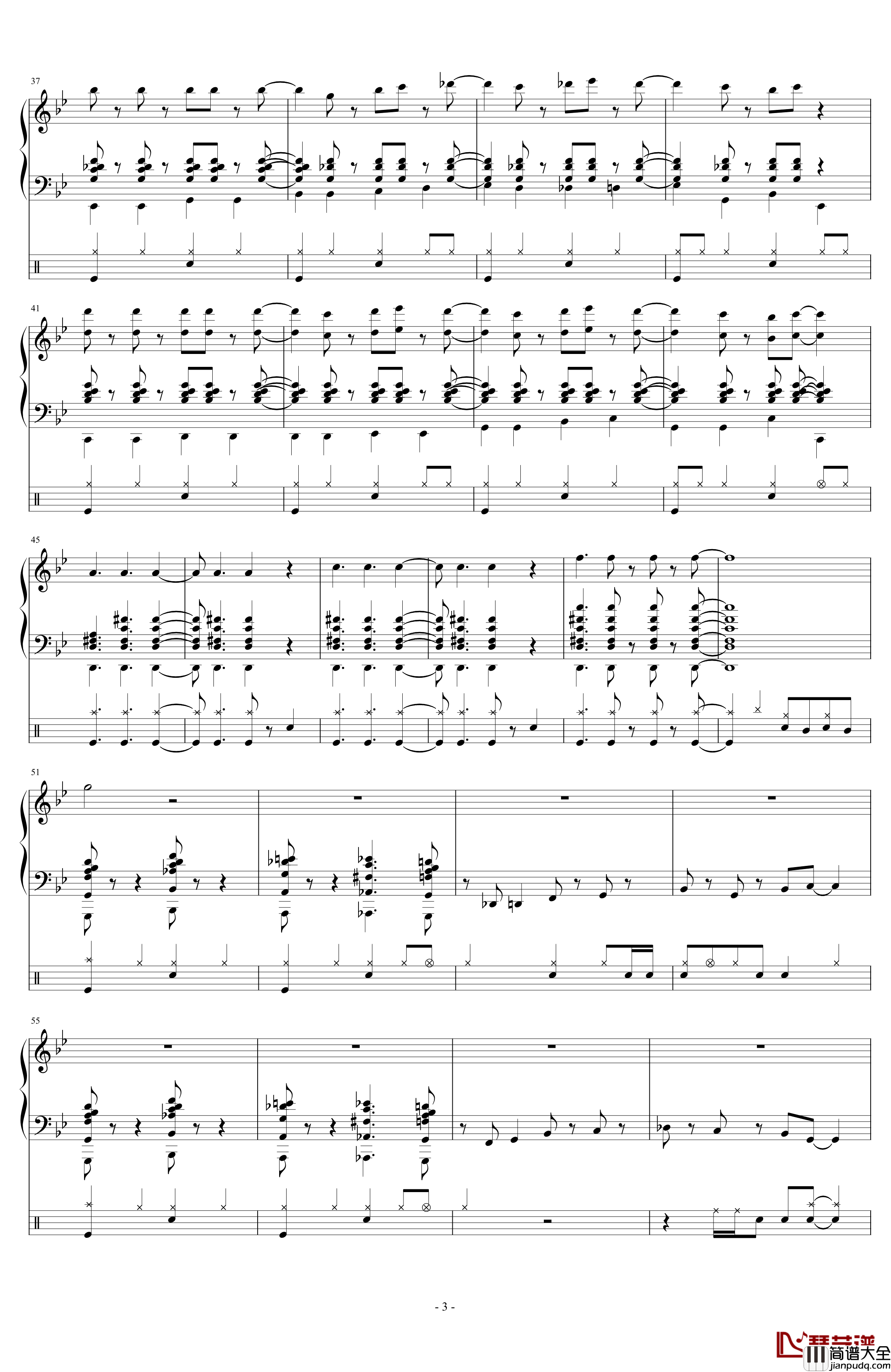 We_Are_Confidence_Man钢琴谱_行骗天下JP