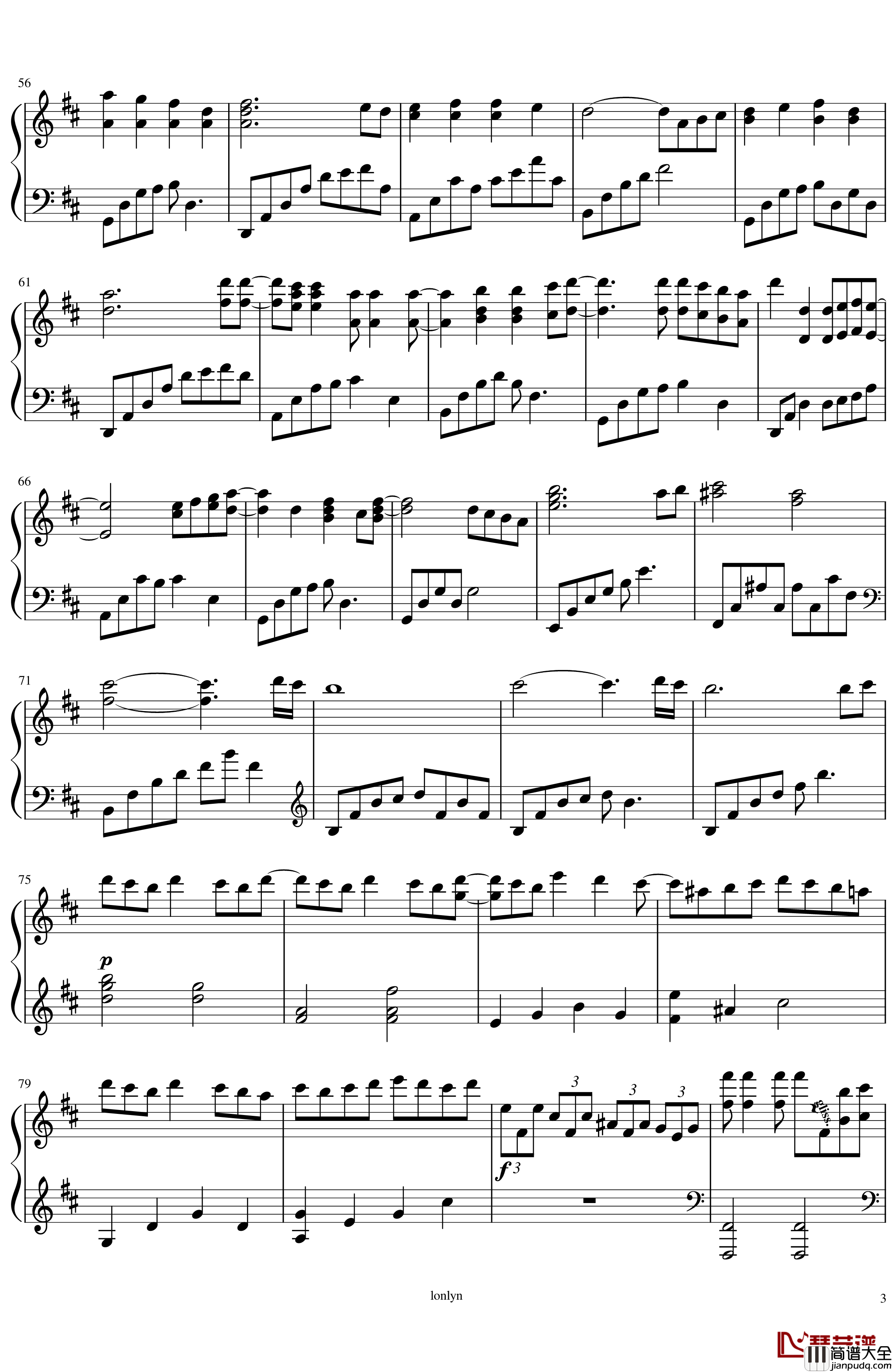 Once_a_Dreamer钢琴谱_音灵_Shi_Kuang_Lee_