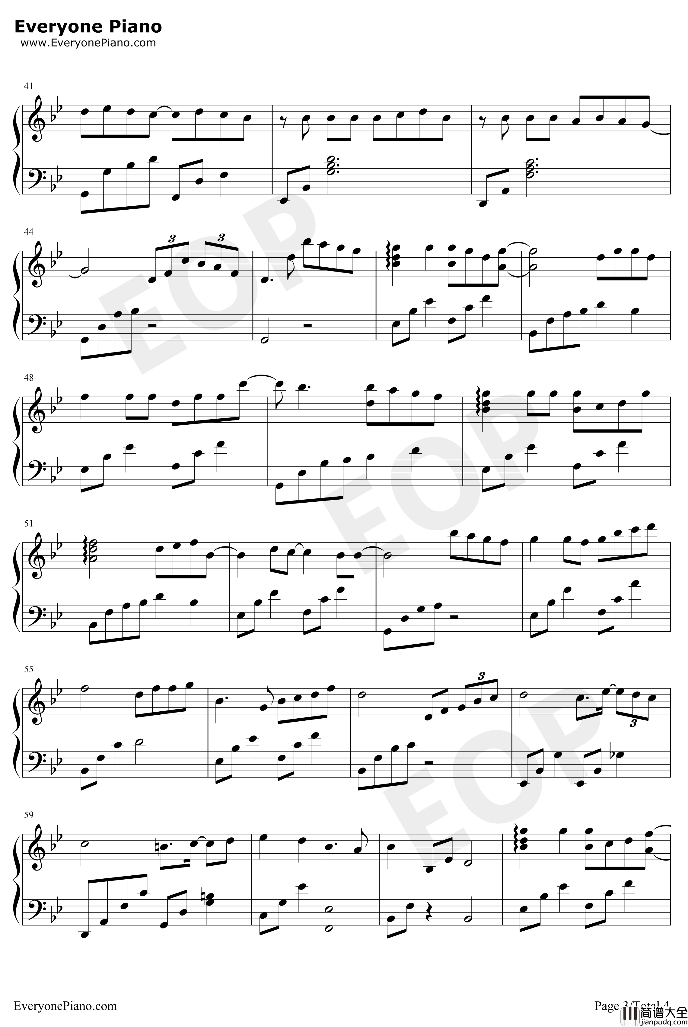 虹之间钢琴谱_金贵晟_完美钢琴版