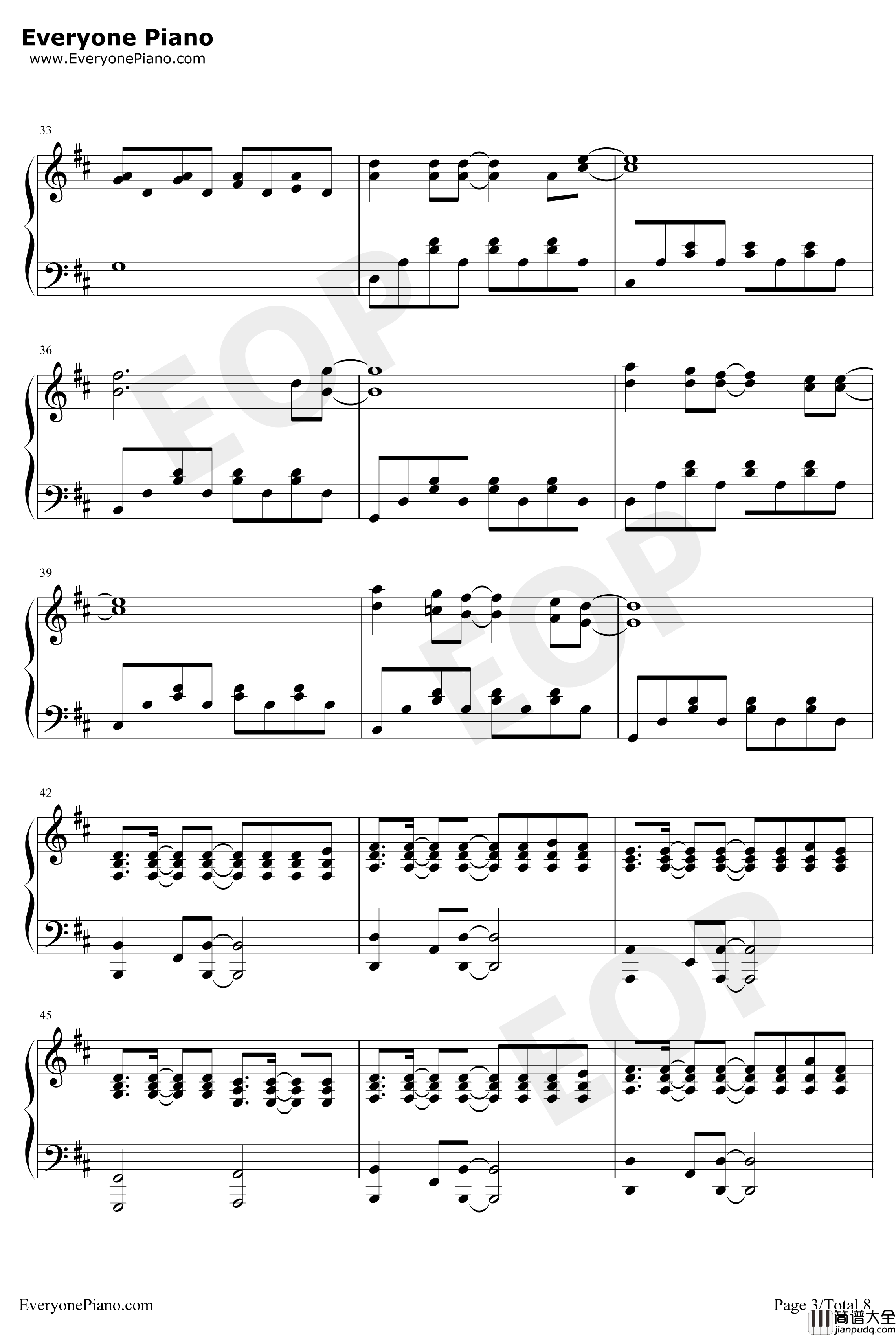 Because_of_You钢琴谱_ThePianoGuys