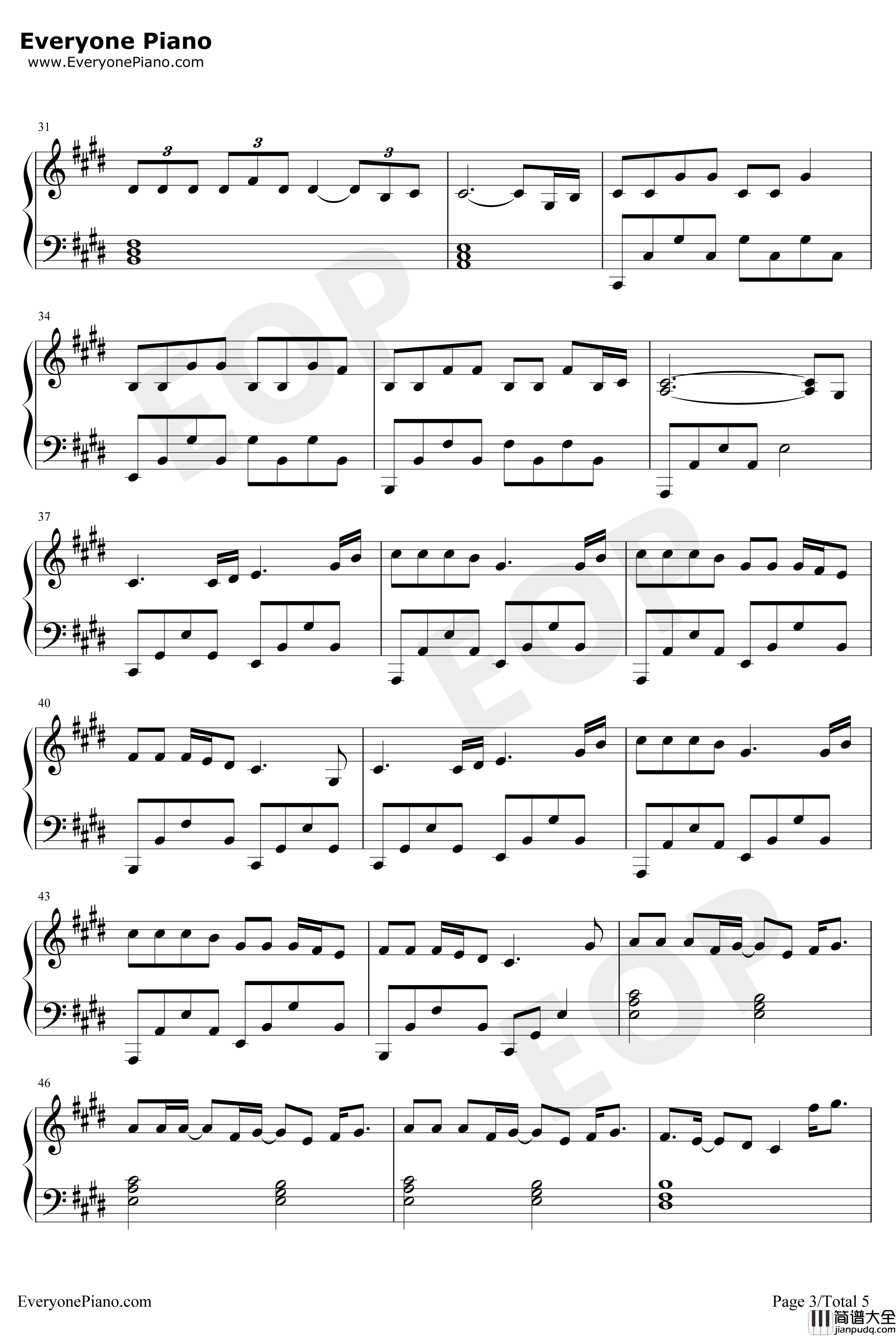 Lost_Control钢琴谱_Alan_Walker_Sorana